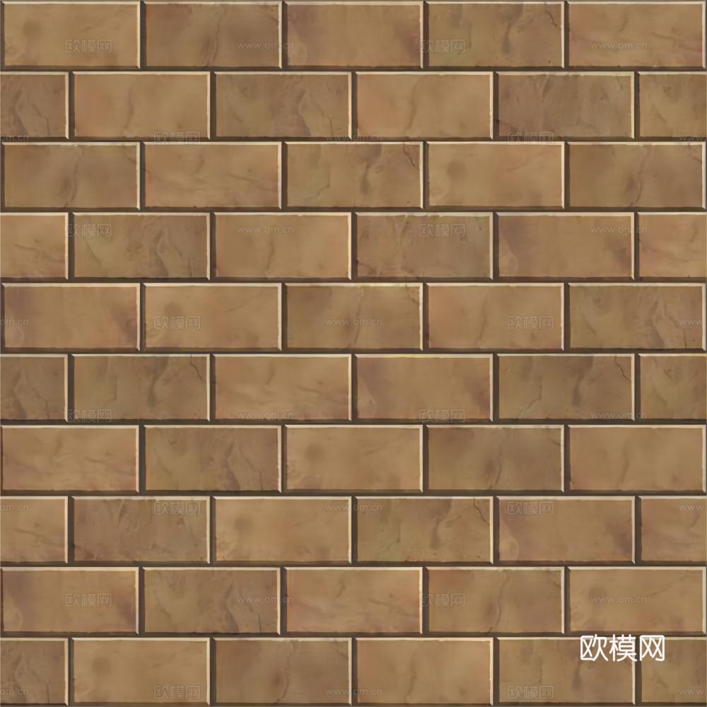 砖墙瓷砖花纹仿古砖水泥砖下载（渲染图1）