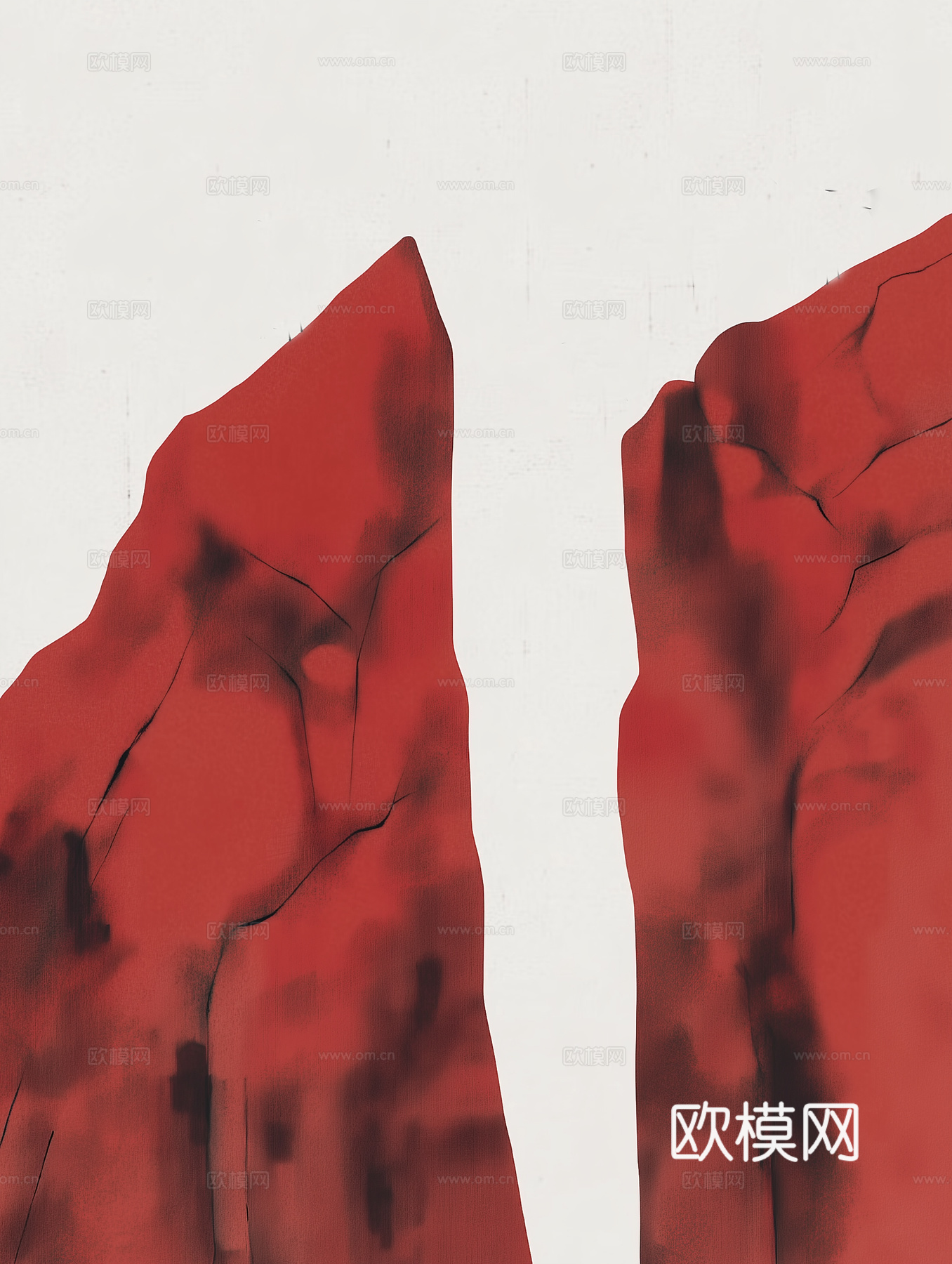 高清中式禅意抽象画