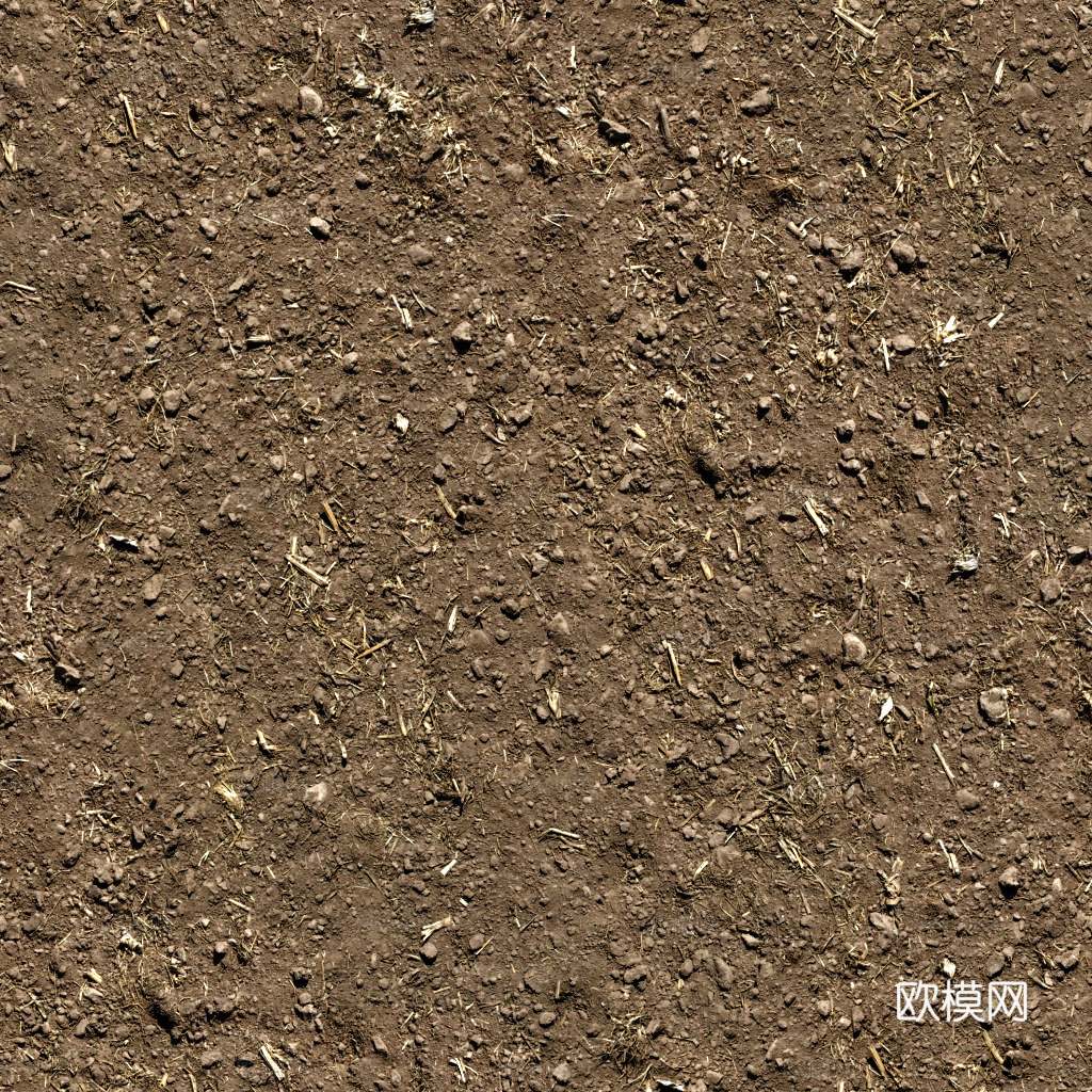 无缝泥地土壤_碎石泥土_沙子沙地_沙土地面