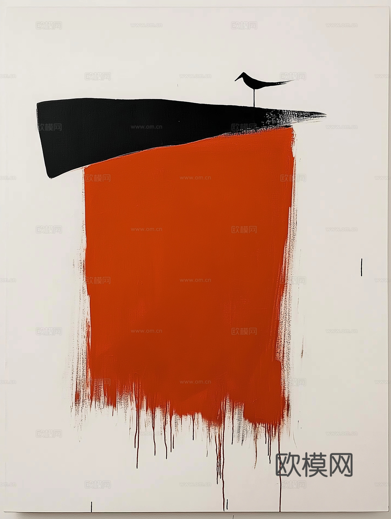 高清中式禅意抽象画