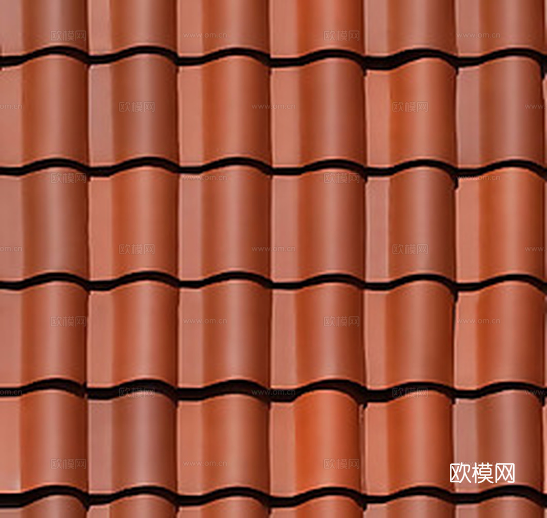 砖墙瓷砖花纹仿古砖水泥砖下载（渲染图1）