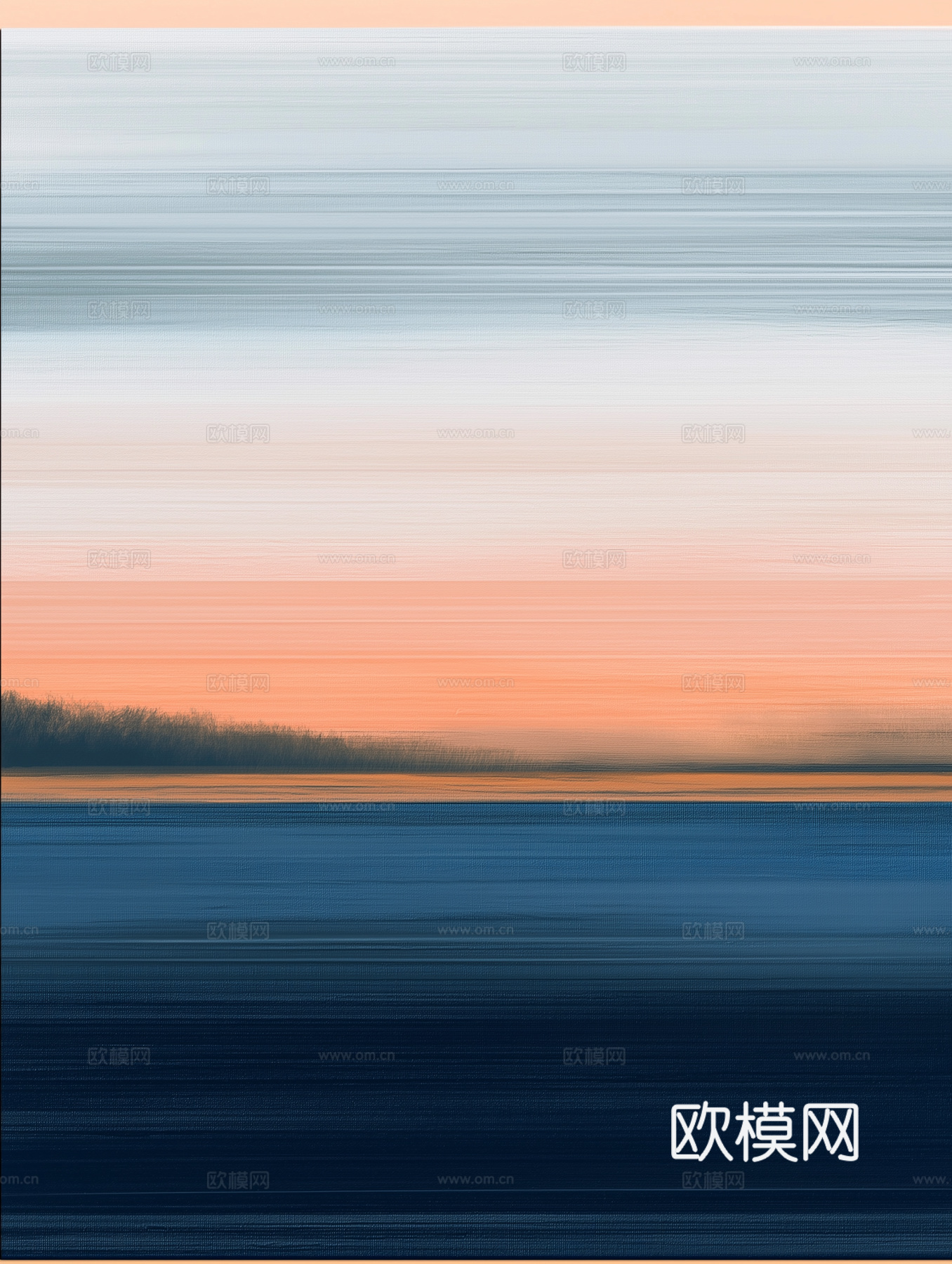 高清现代抽象油画