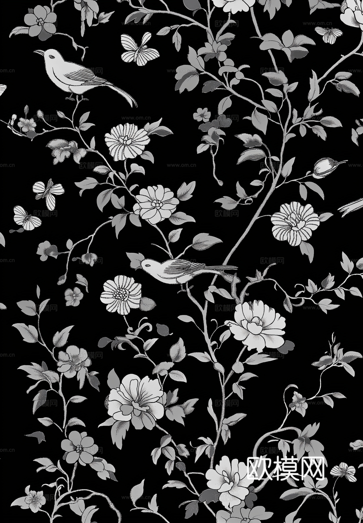 高清中古风挂画