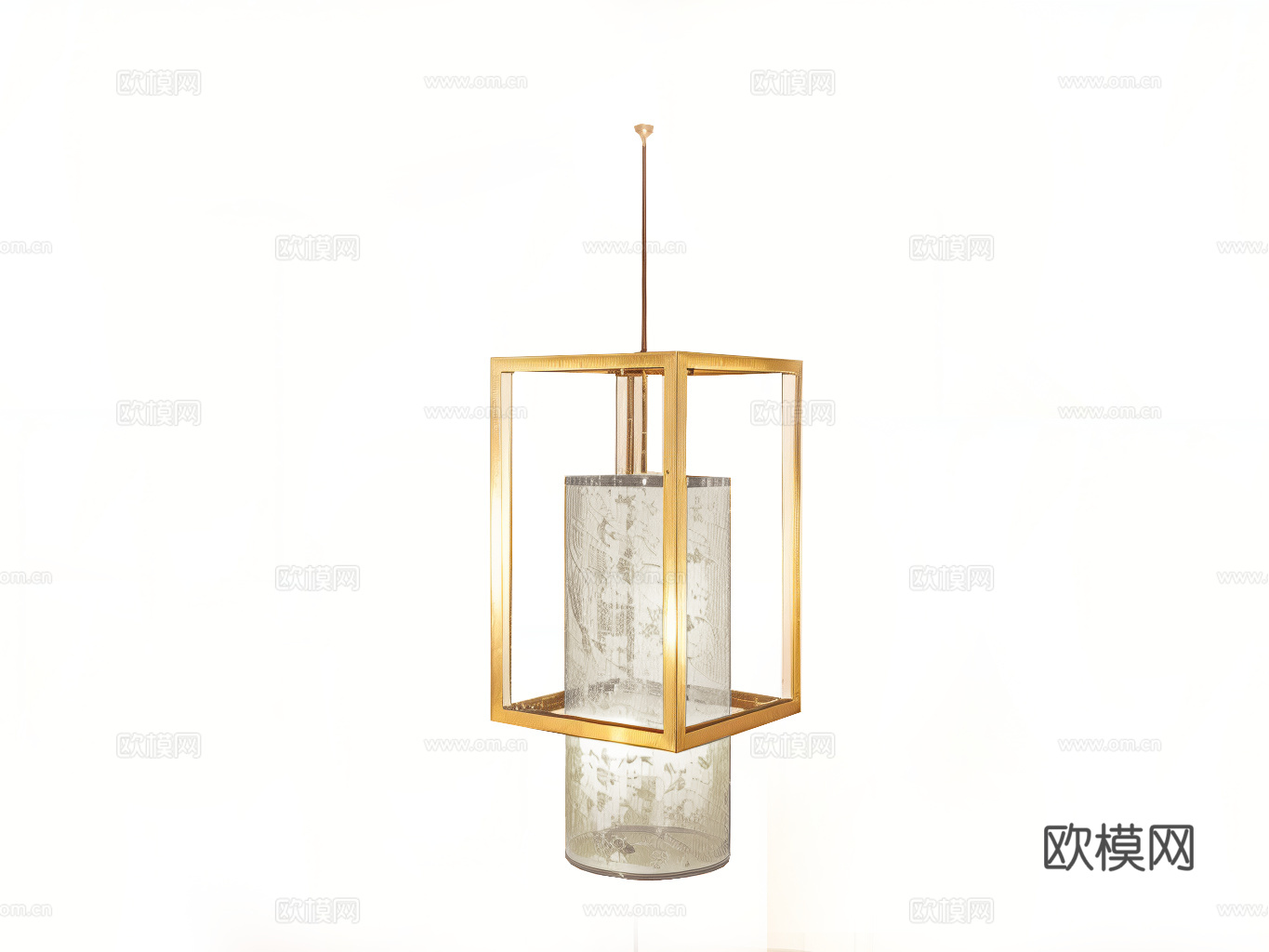 吊灯su模型下载（渲染图1）