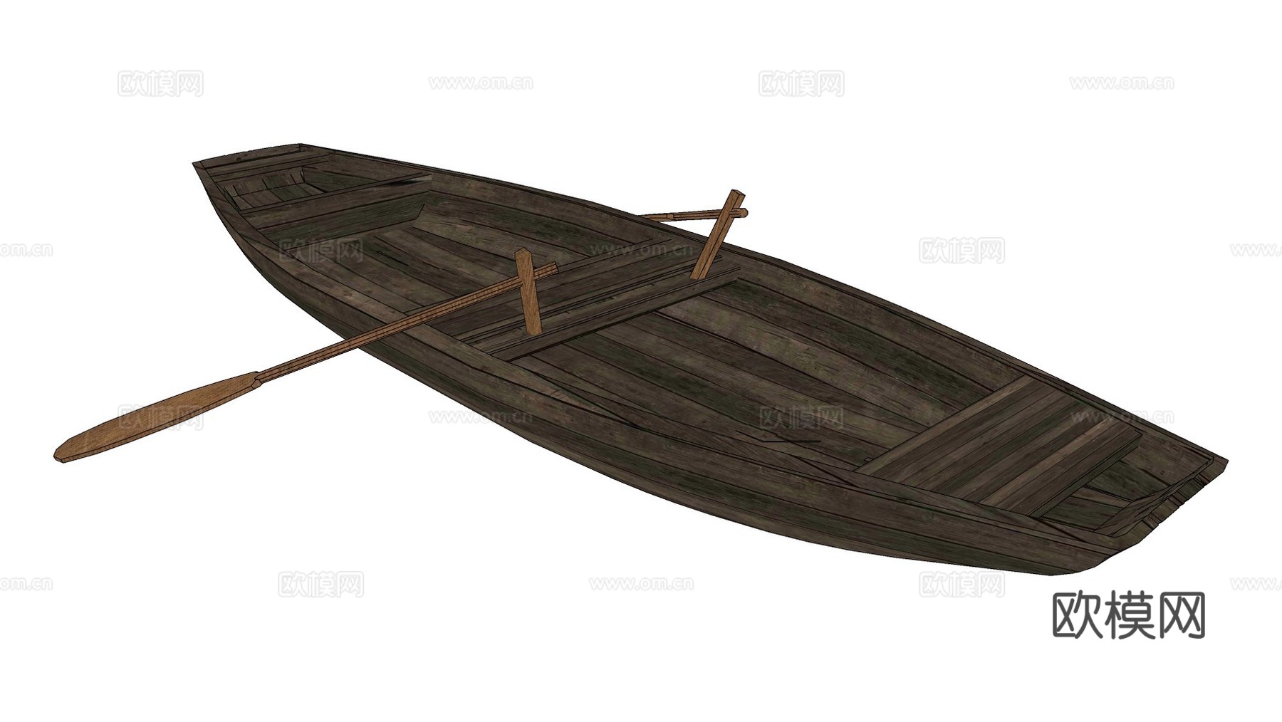 木船su模型