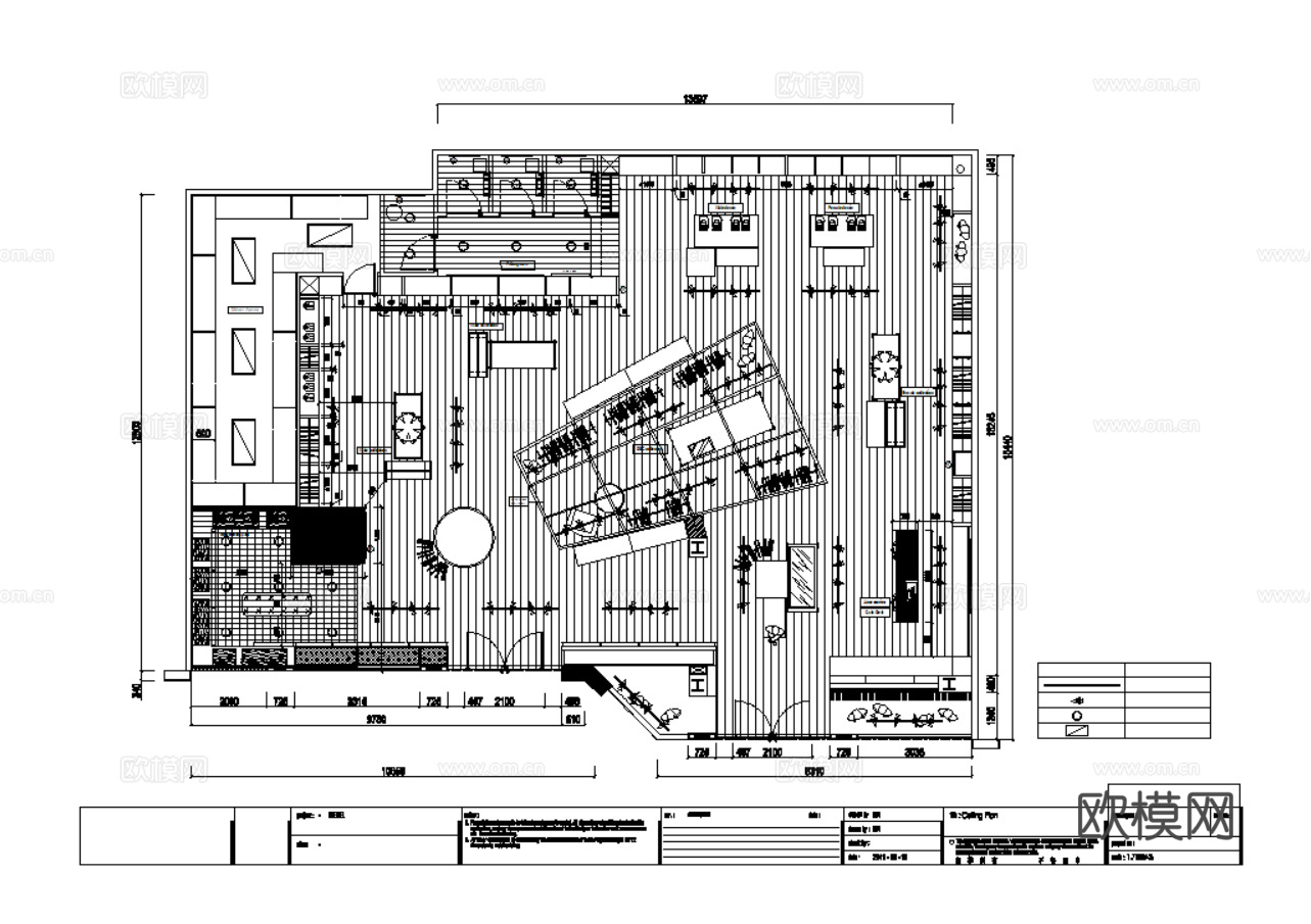 服装店男装店女装店服装专卖店CAD施工图cad施工图下载（渲染图7）