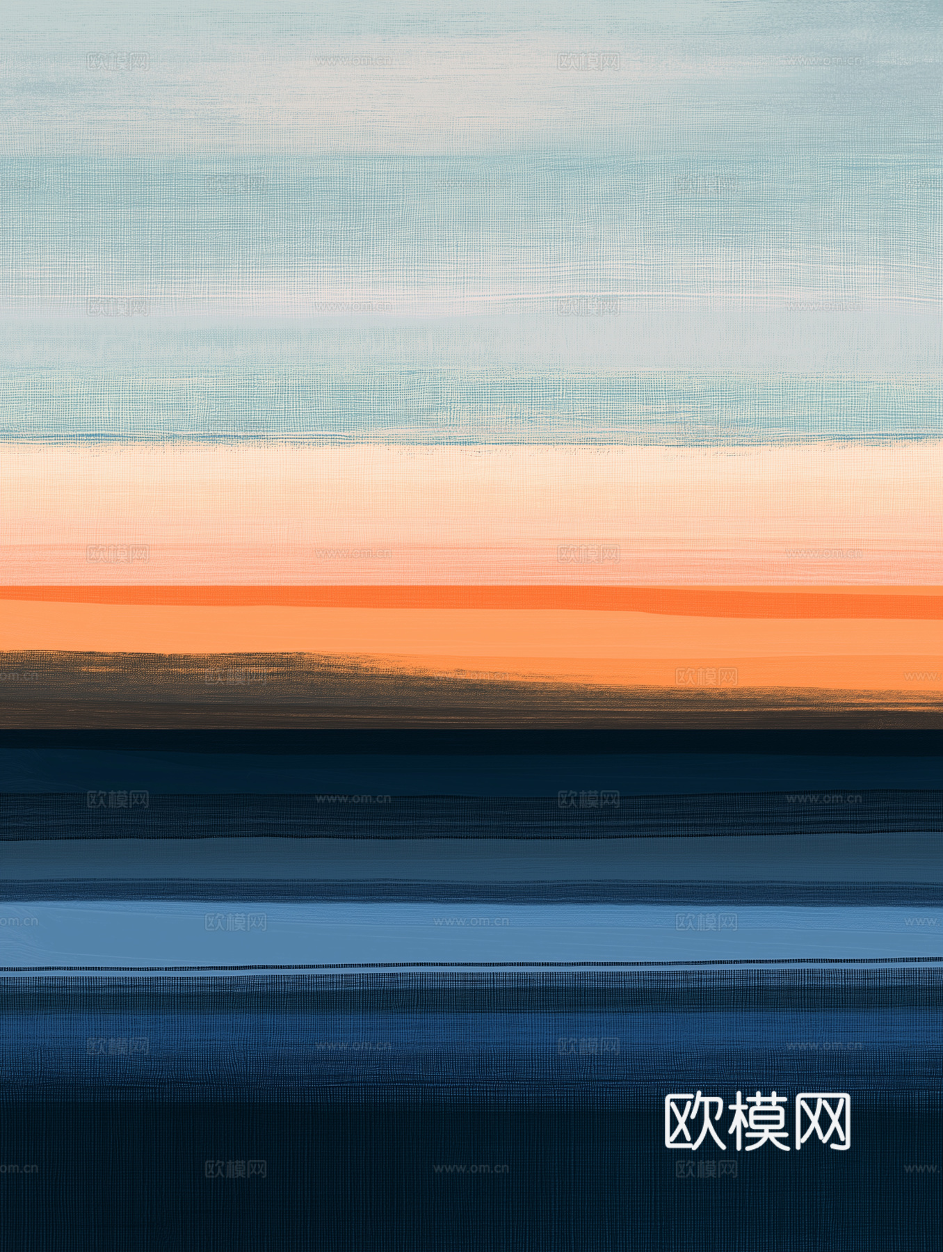 高清现代抽象油画