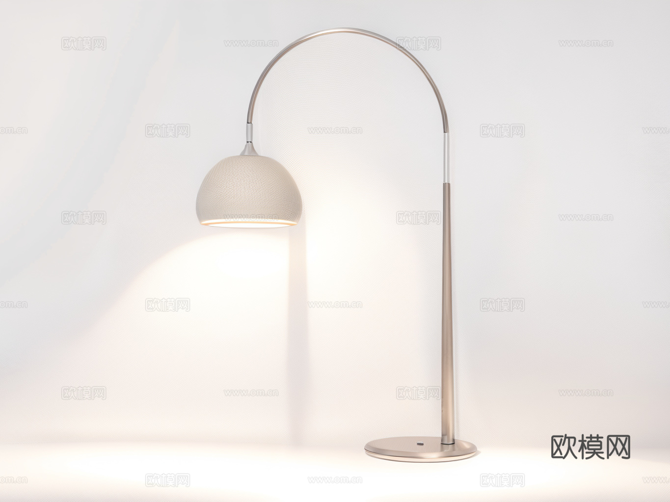 落地灯su模型