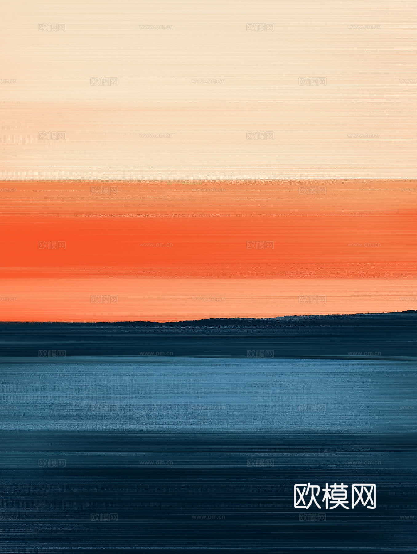 高清现代抽象油画