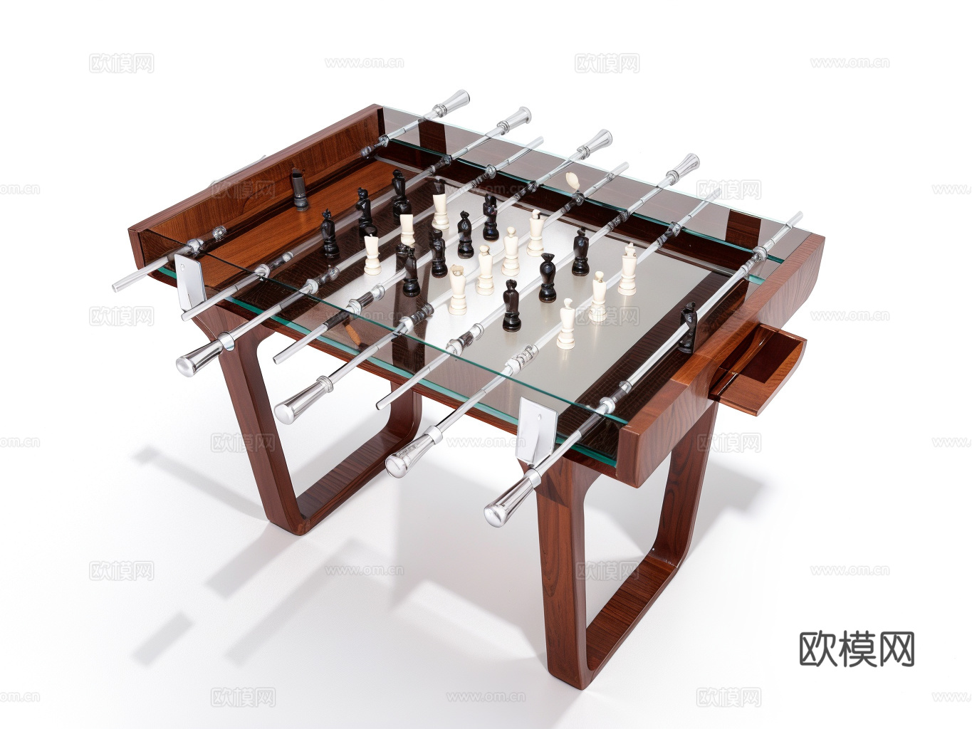 游戏桌su模型
