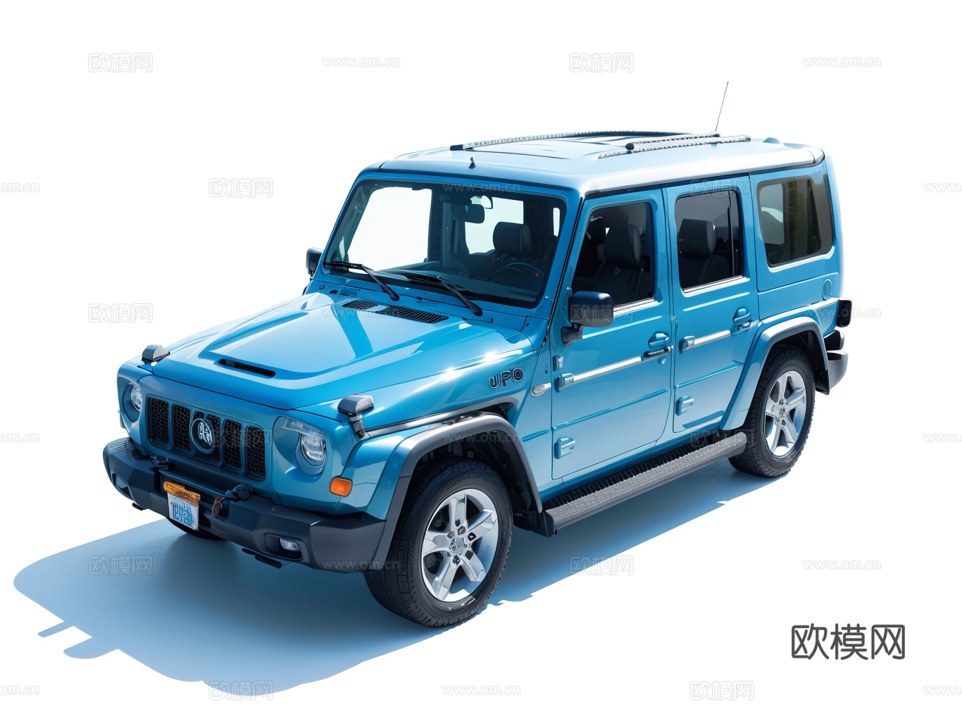 吉普车su模型下载（渲染图1）