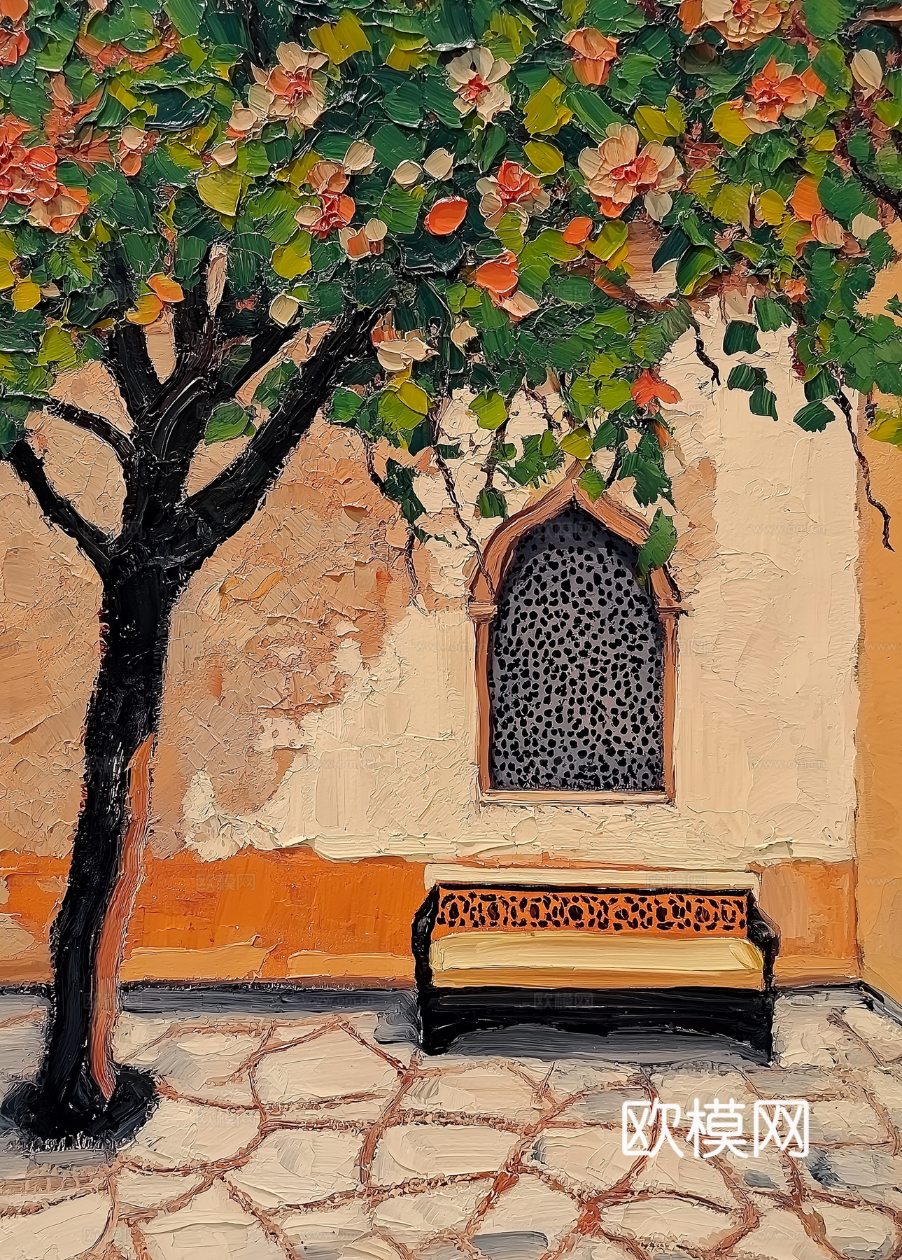 高清中古风挂画