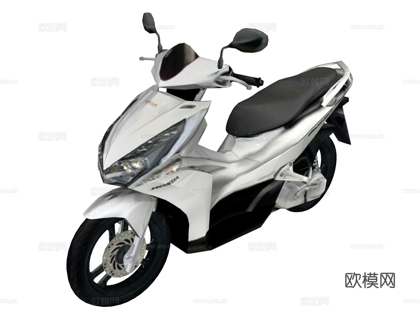 摩托车su模型