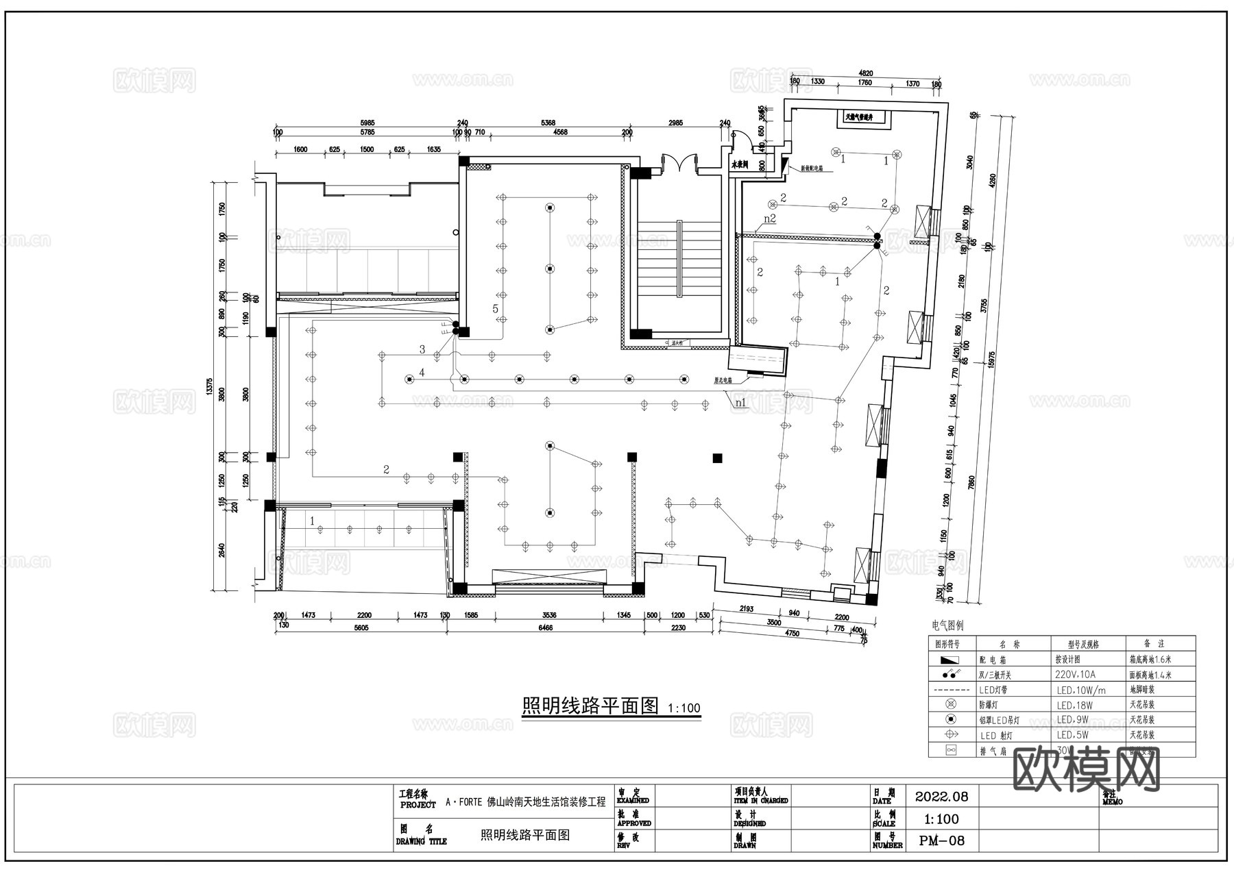 设计师买手店优衣库服装店男装女装专卖店UR潮流店Nike旗舰cad施工图