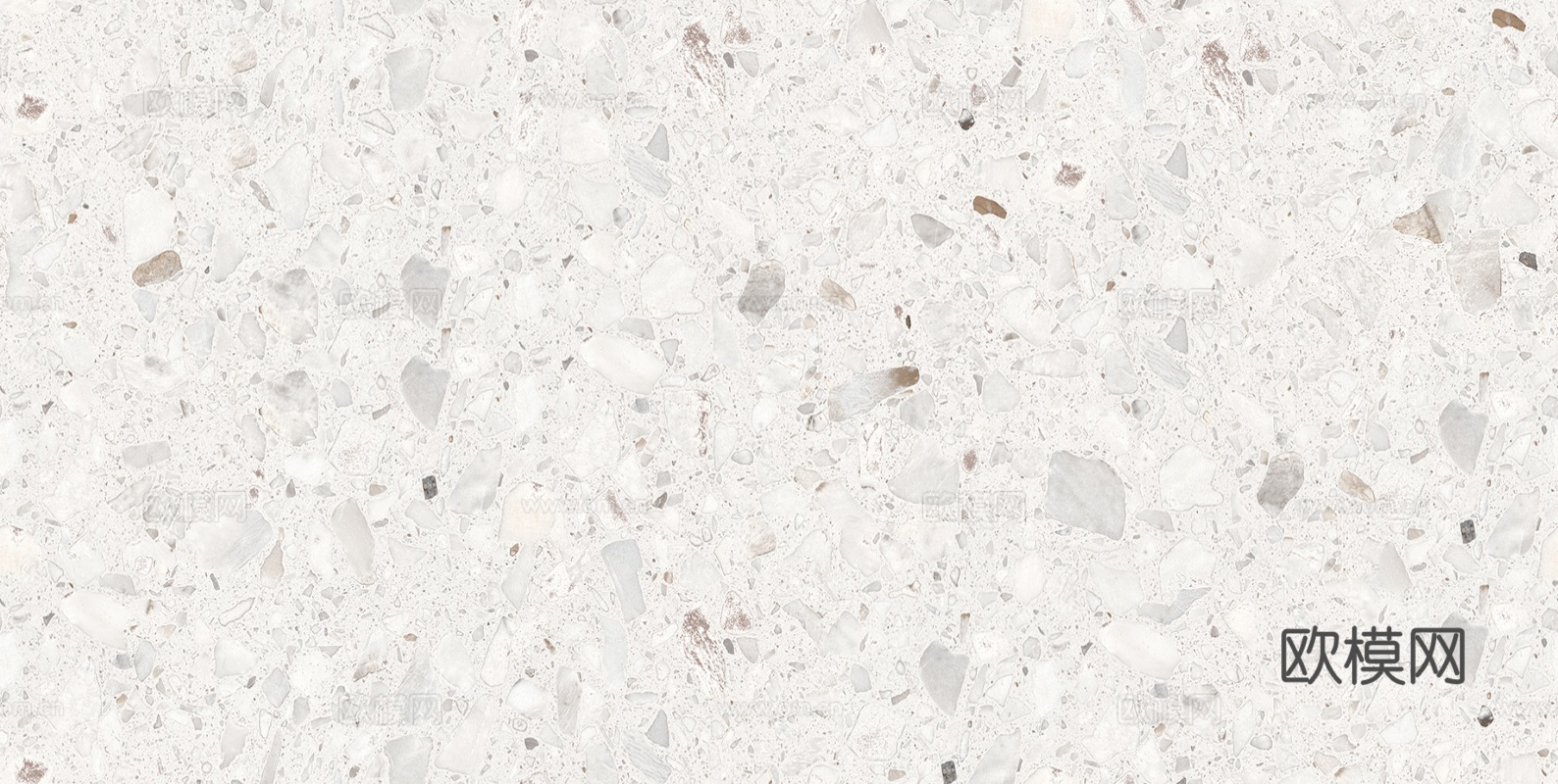 现代无缝彩色颗粒水磨石