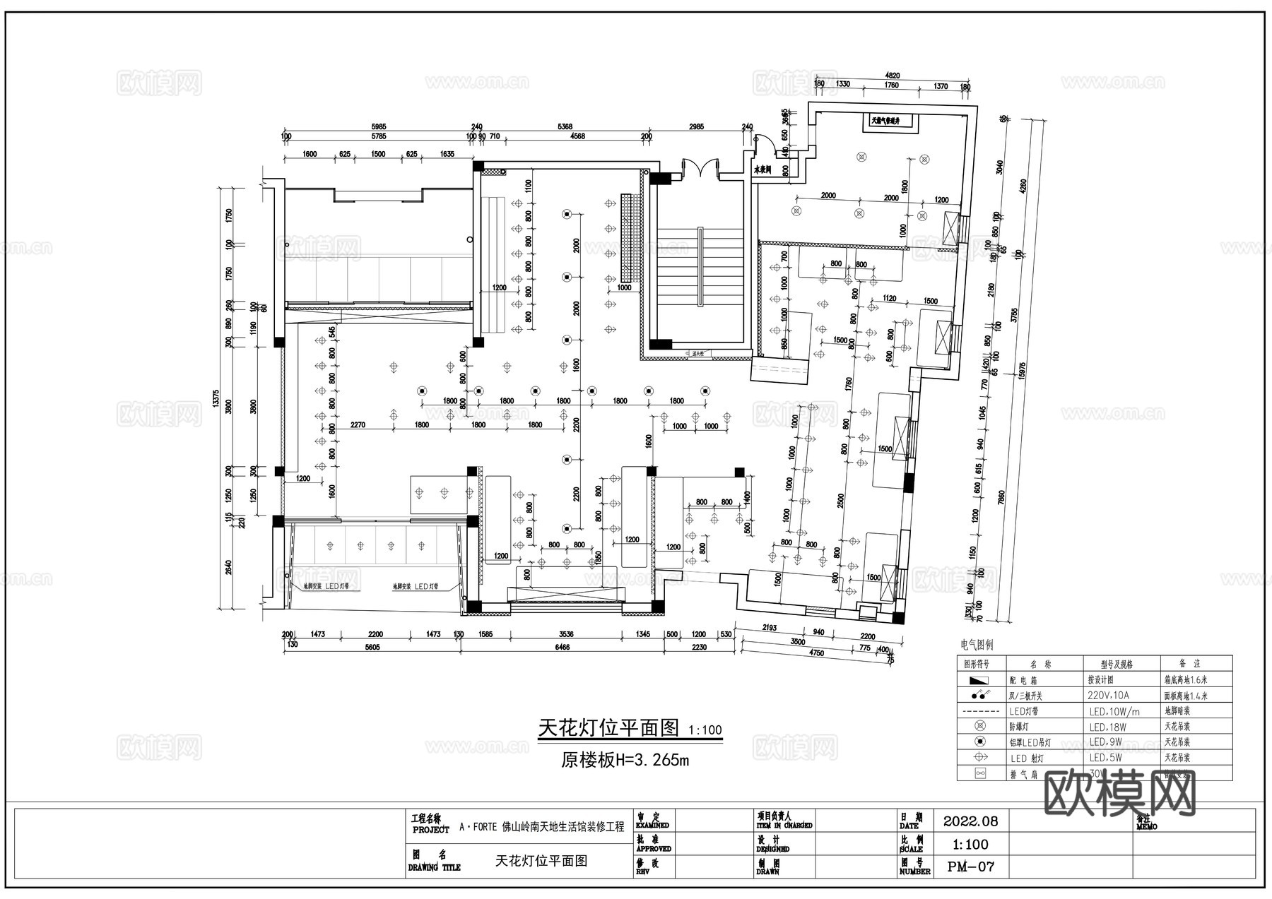 设计师买手店优衣库服装店男装女装专卖店UR潮流店Nike旗舰cad施工图