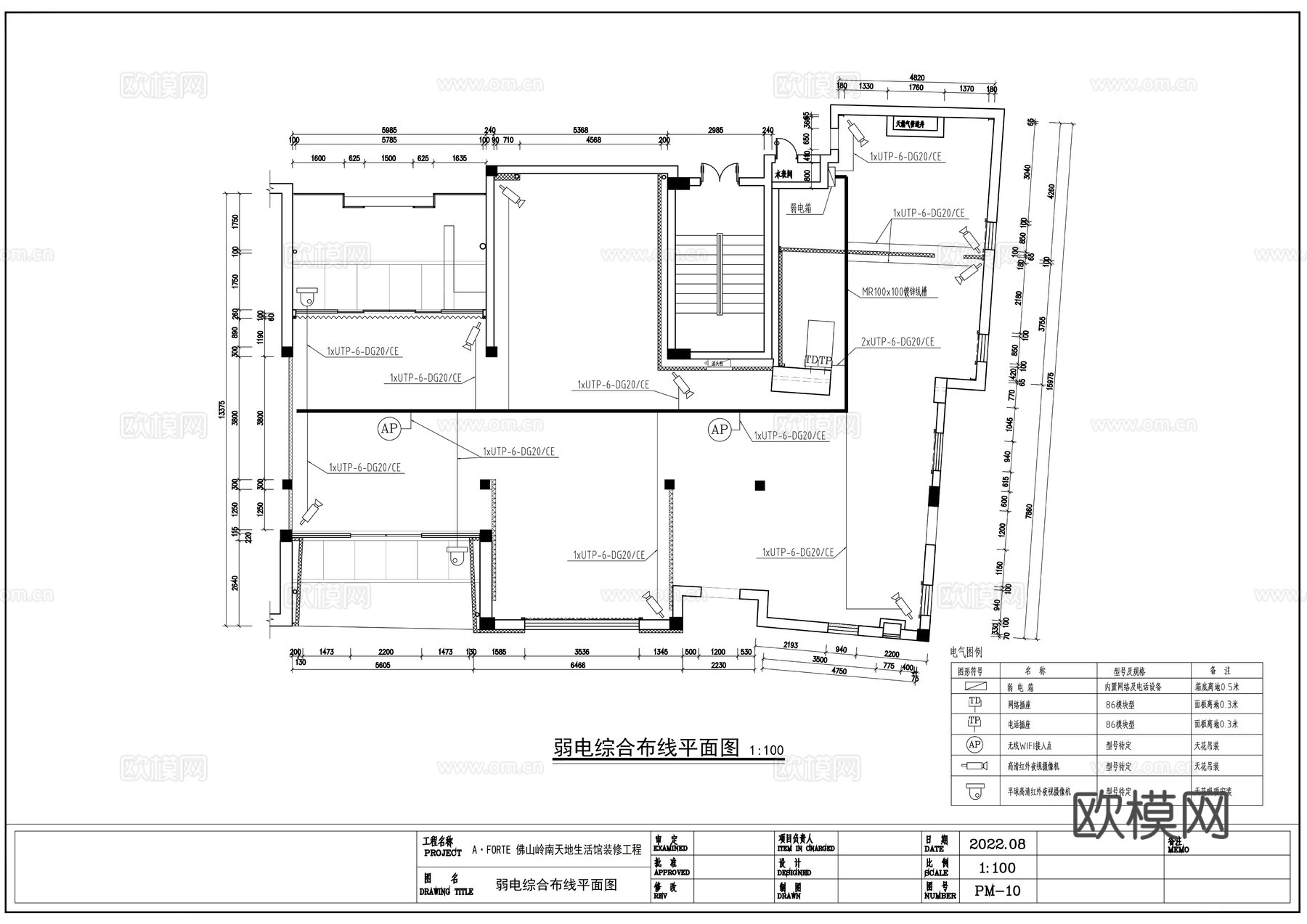 设计师买手店优衣库服装店男装女装专卖店UR潮流店Nike旗舰cad施工图