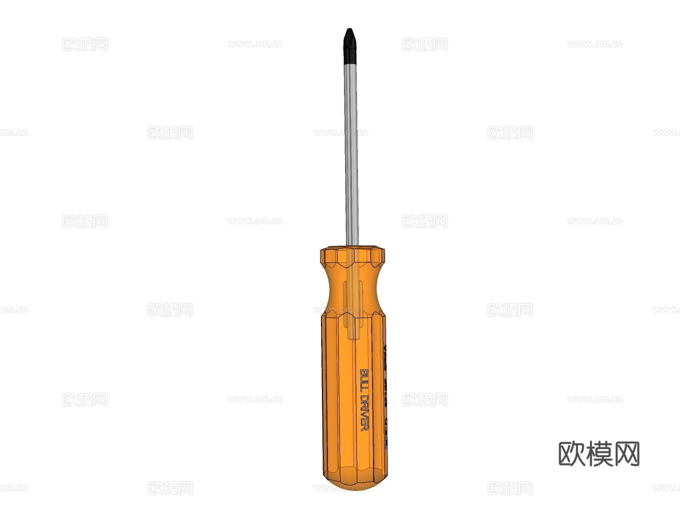 螺丝刀su模型