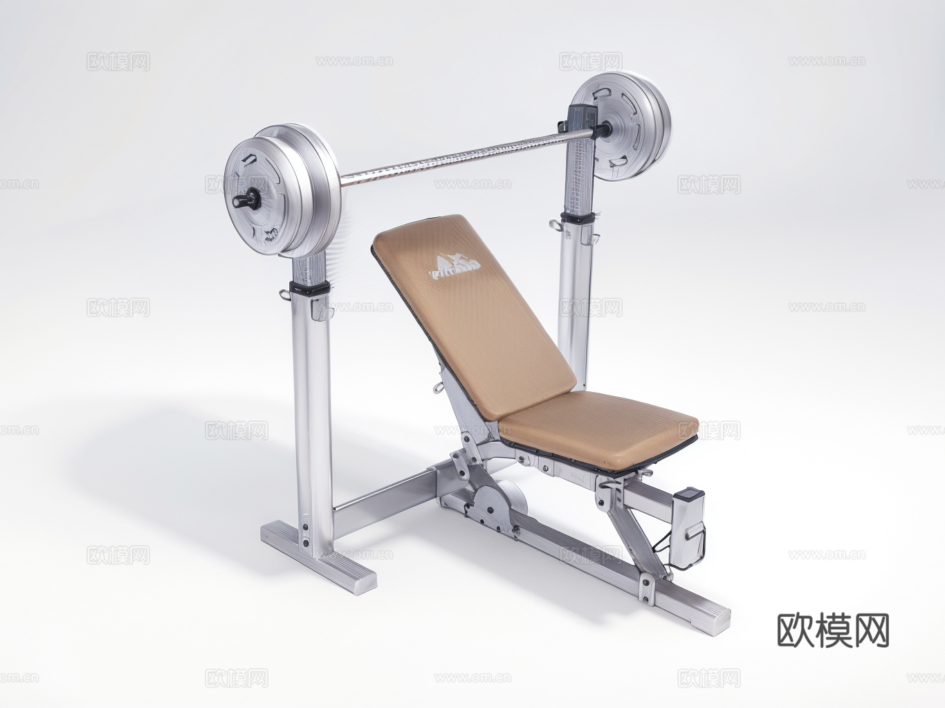 健身器材su模型