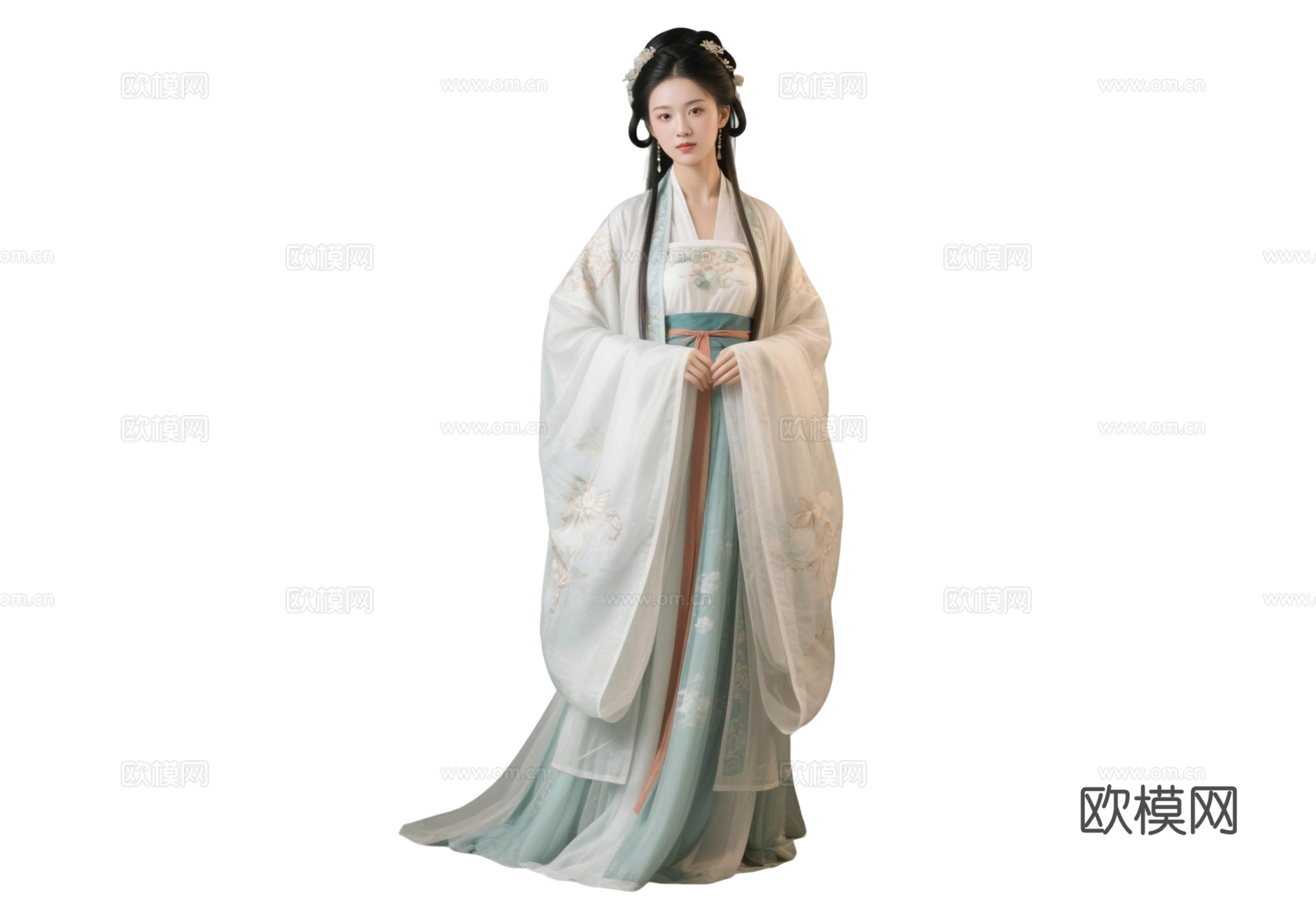 PS免抠古装人物 古装美女 古代优伶 古装戏子 古典美人