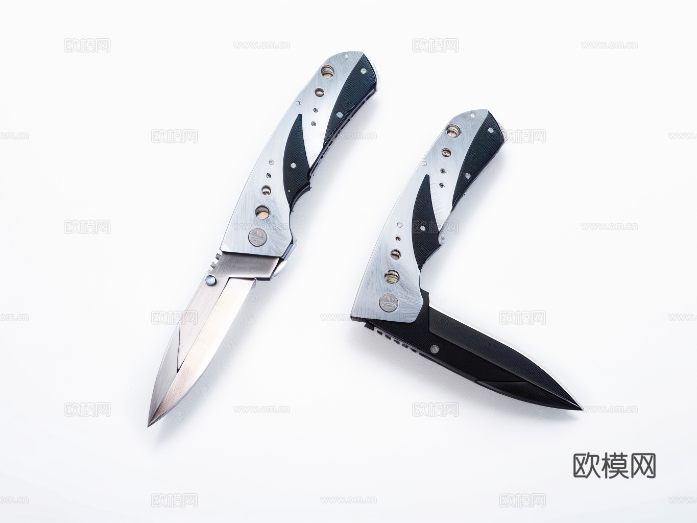 折叠刀su模型