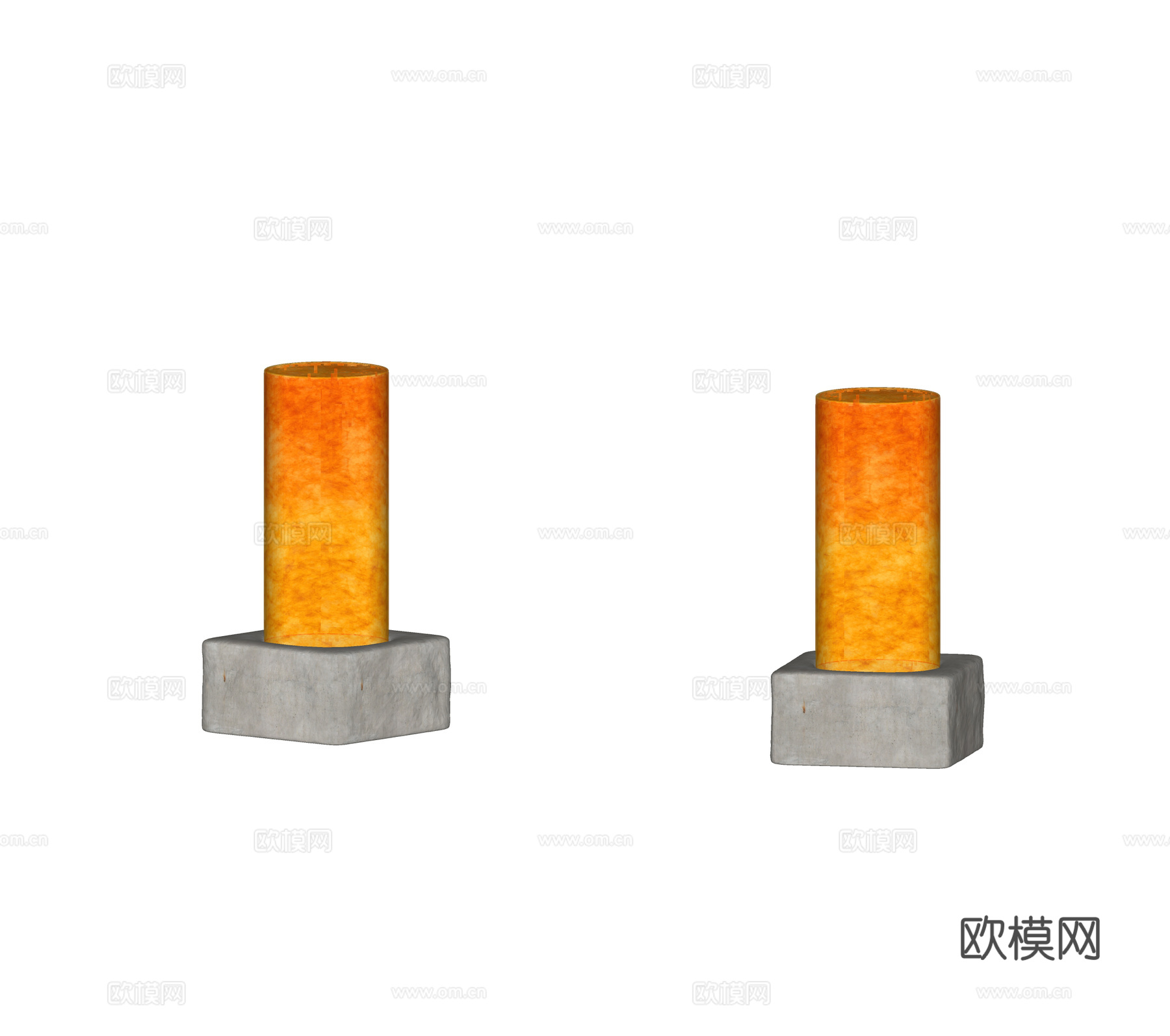 新中式台灯 复古台灯 禅意台灯 床头台灯 书房台灯 艺术台灯su模型