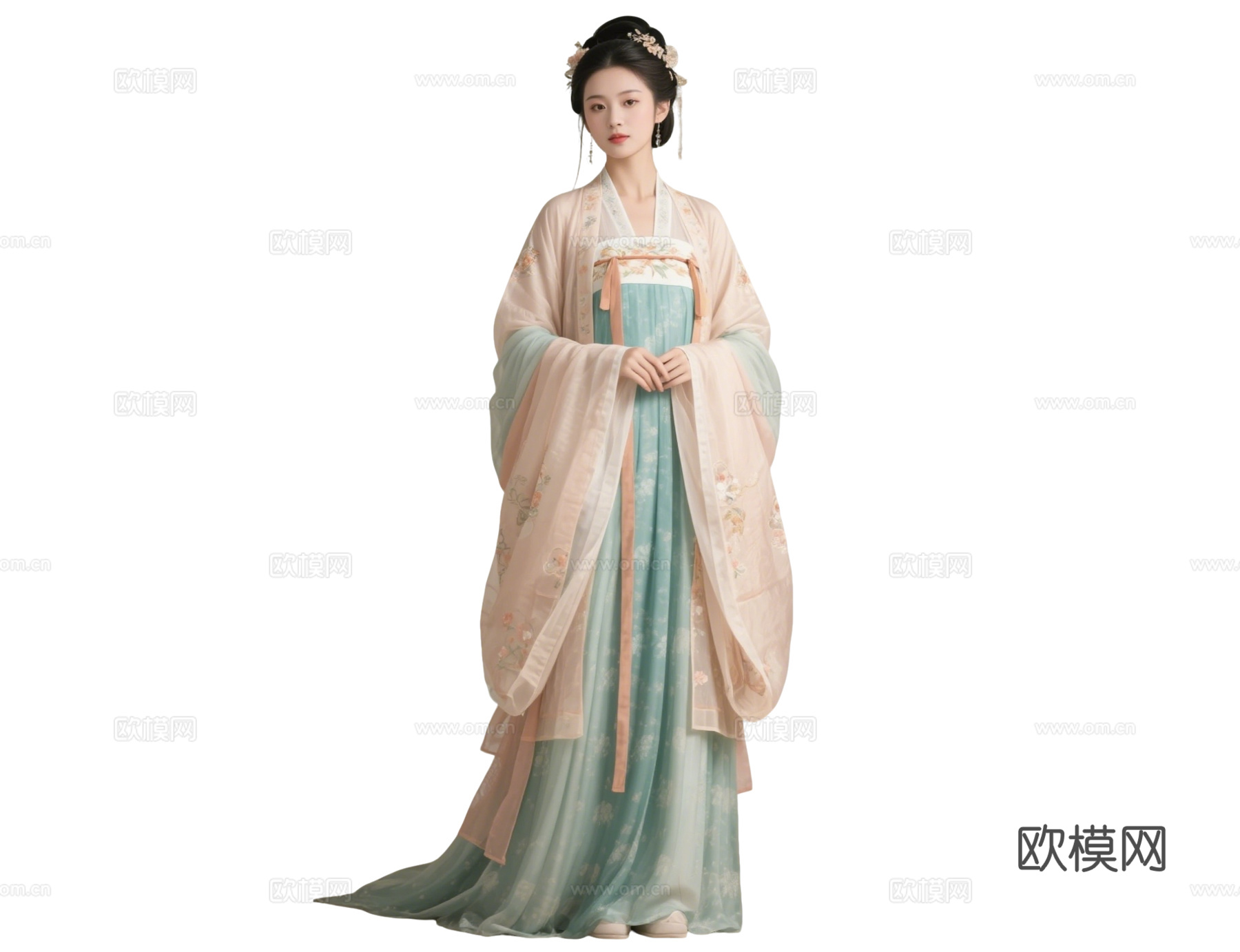 PS免抠古装人物 古装美女 古代优伶 古装戏子 古典美人