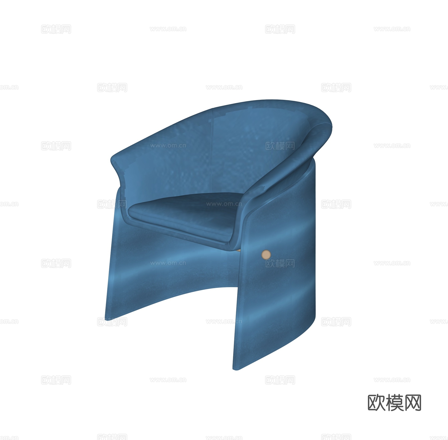 现代休闲椅su模型