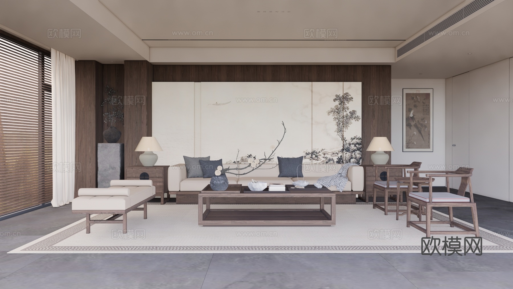 卫生间 餐厅 家装 衣帽间 客厅su模型