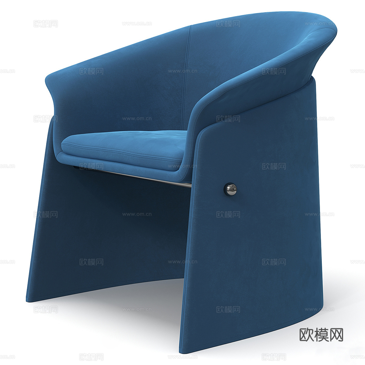 现代休闲椅3d模型