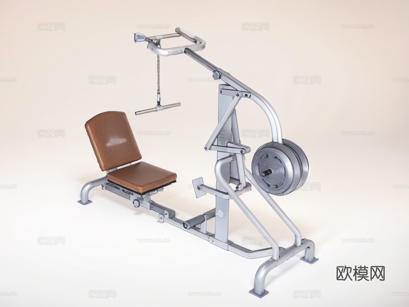 健身器材su模型