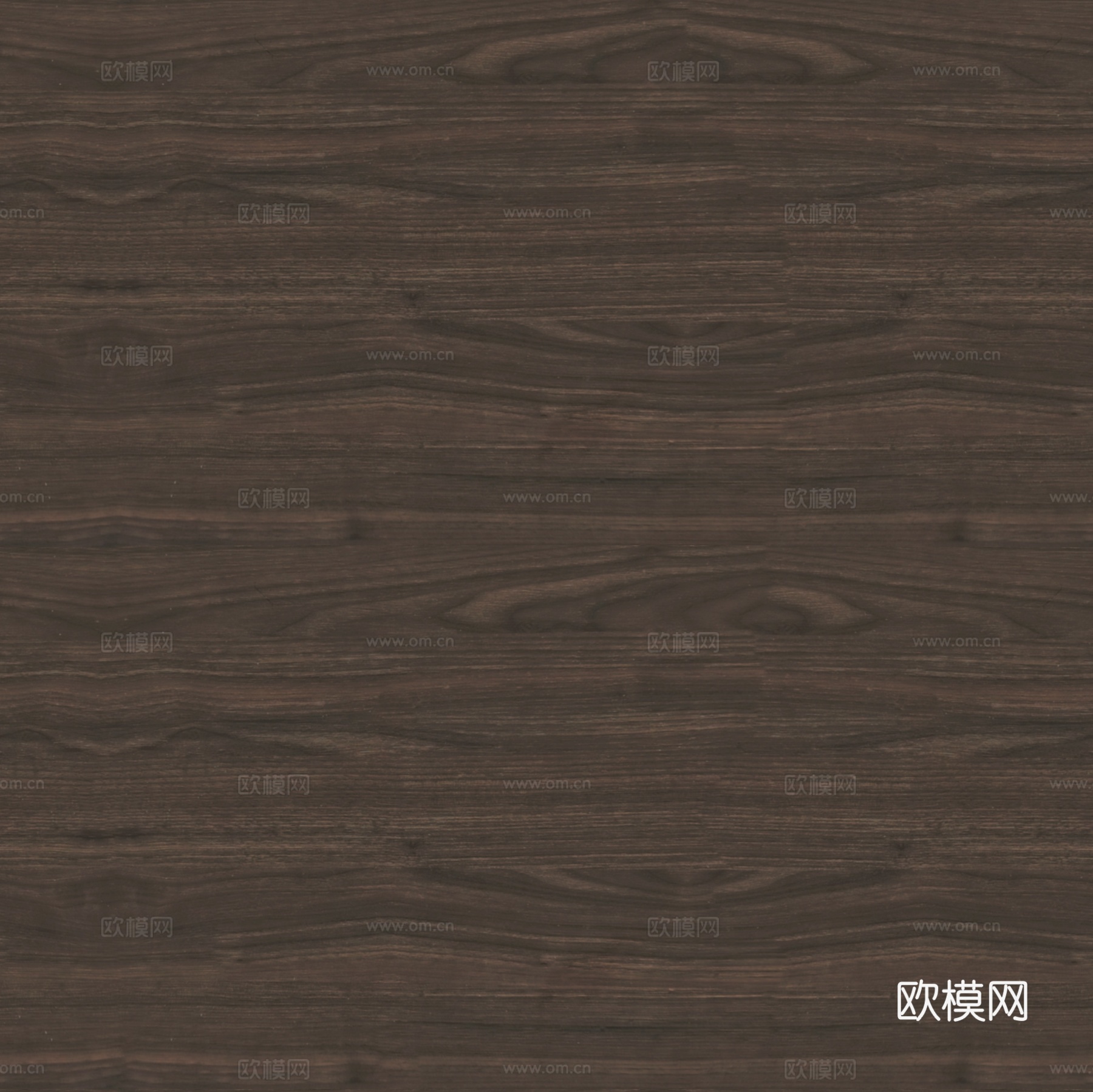 无缝深灰色胡桃木木纹