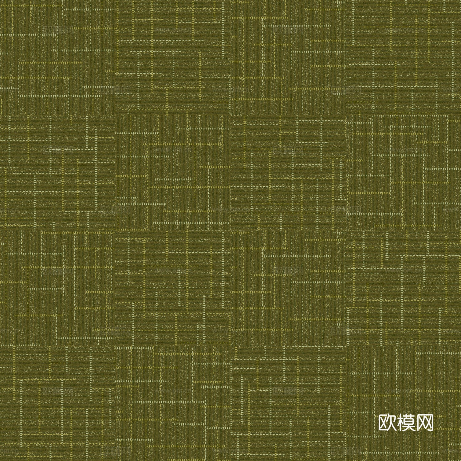 黄色办公方块地毯