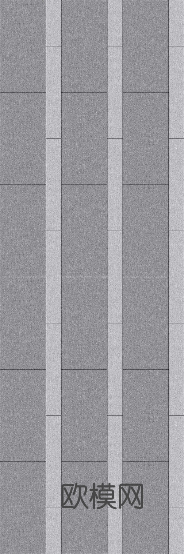 灰白大小工字铺广场砖