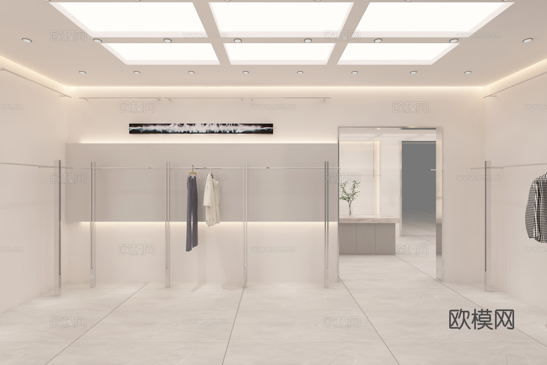 男装店3d模型