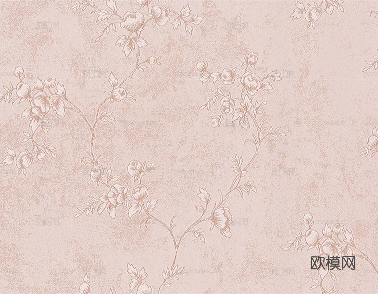 无缝粉色花纹壁纸