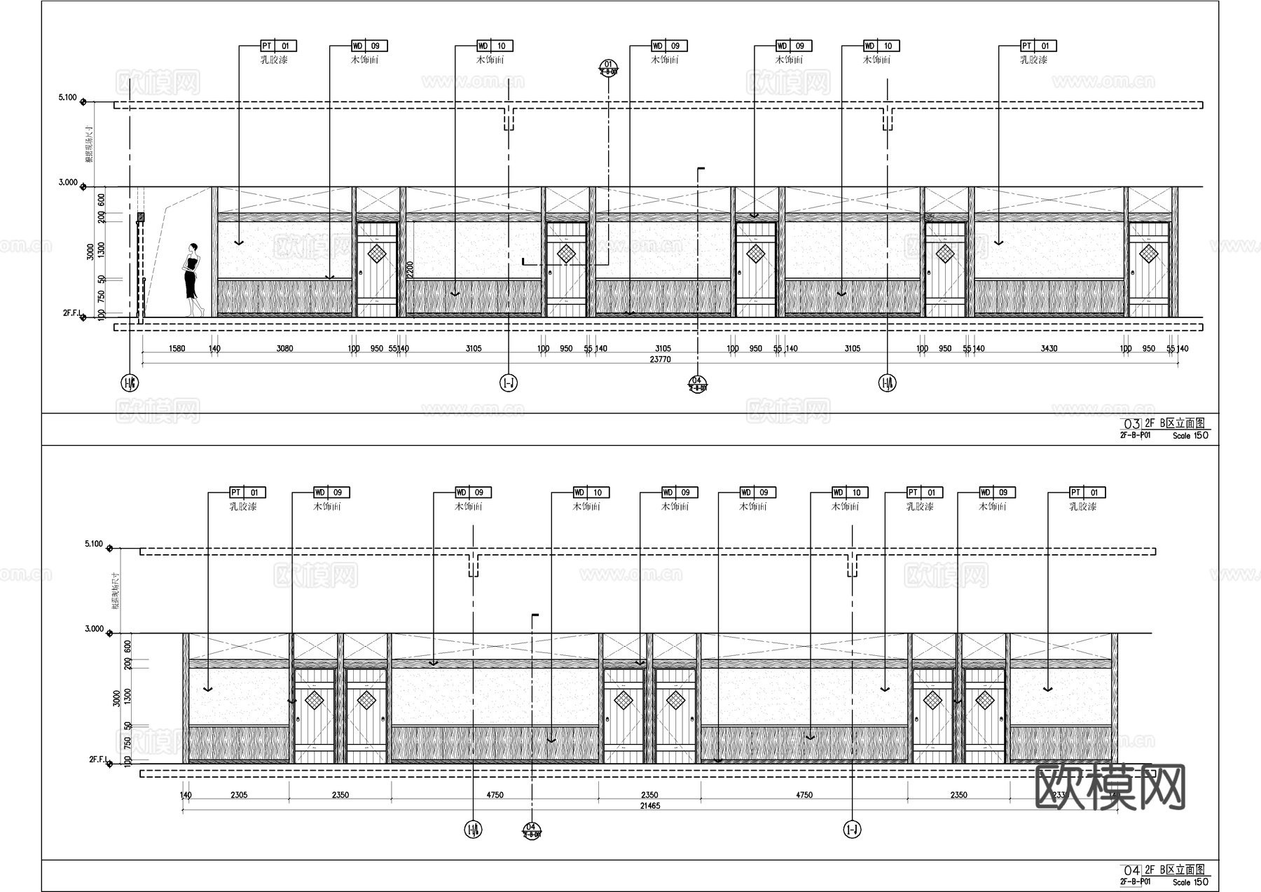按摩理疗中心施工大样详图  休闲娱乐会所  养身洗浴水疗疗养cad施工图