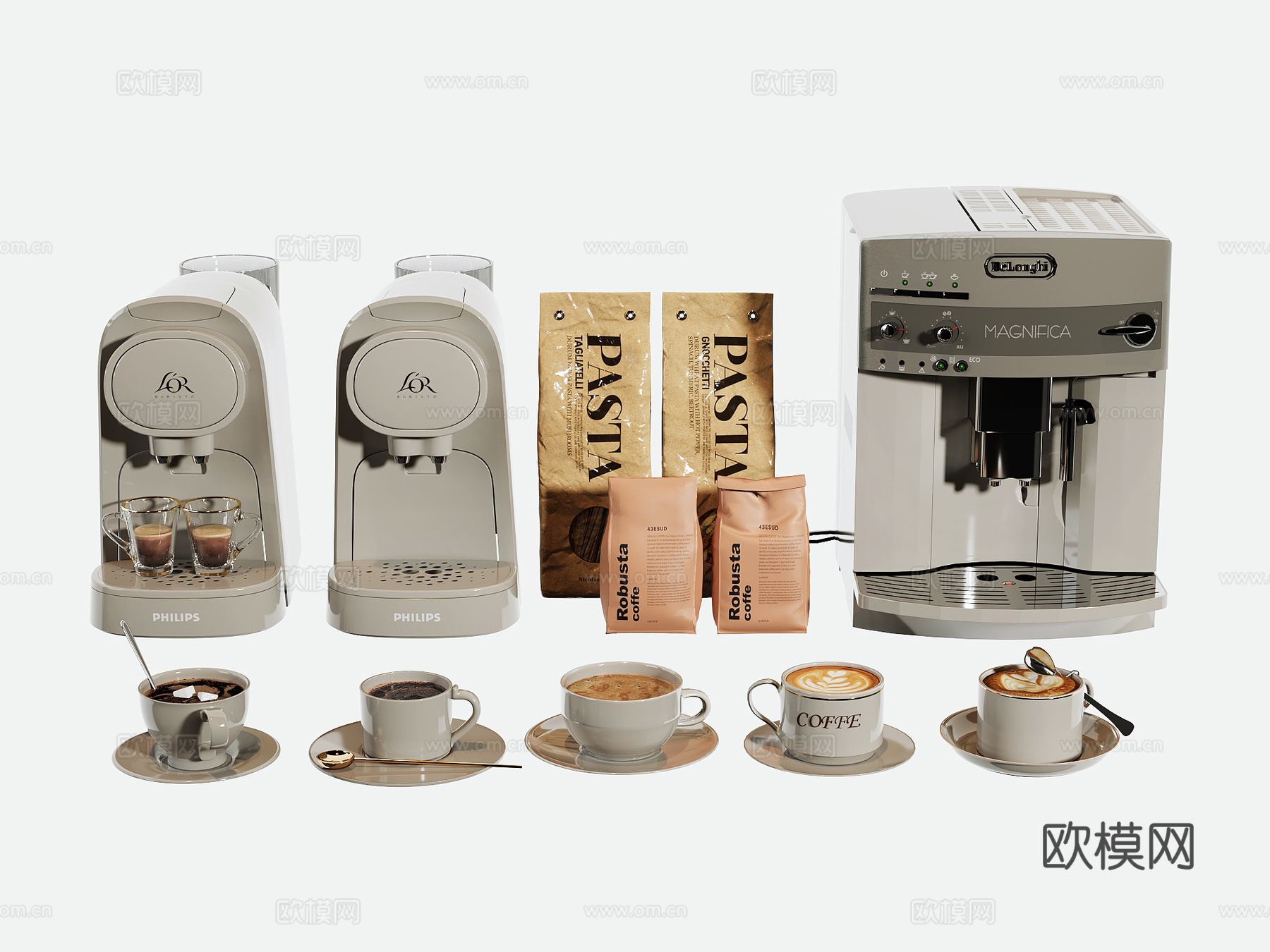 现代咖啡机su模型