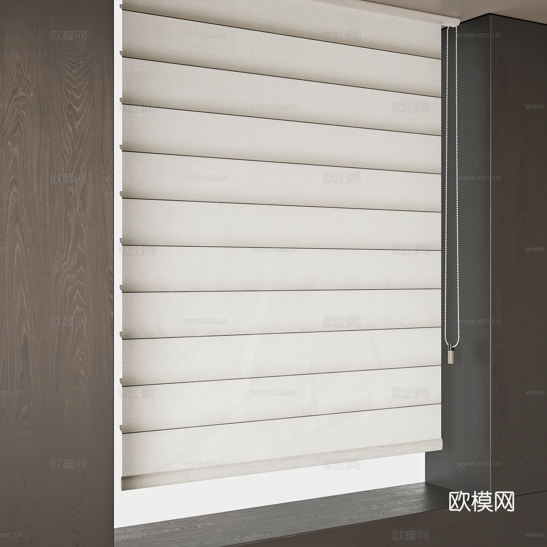 现代卷帘su模型