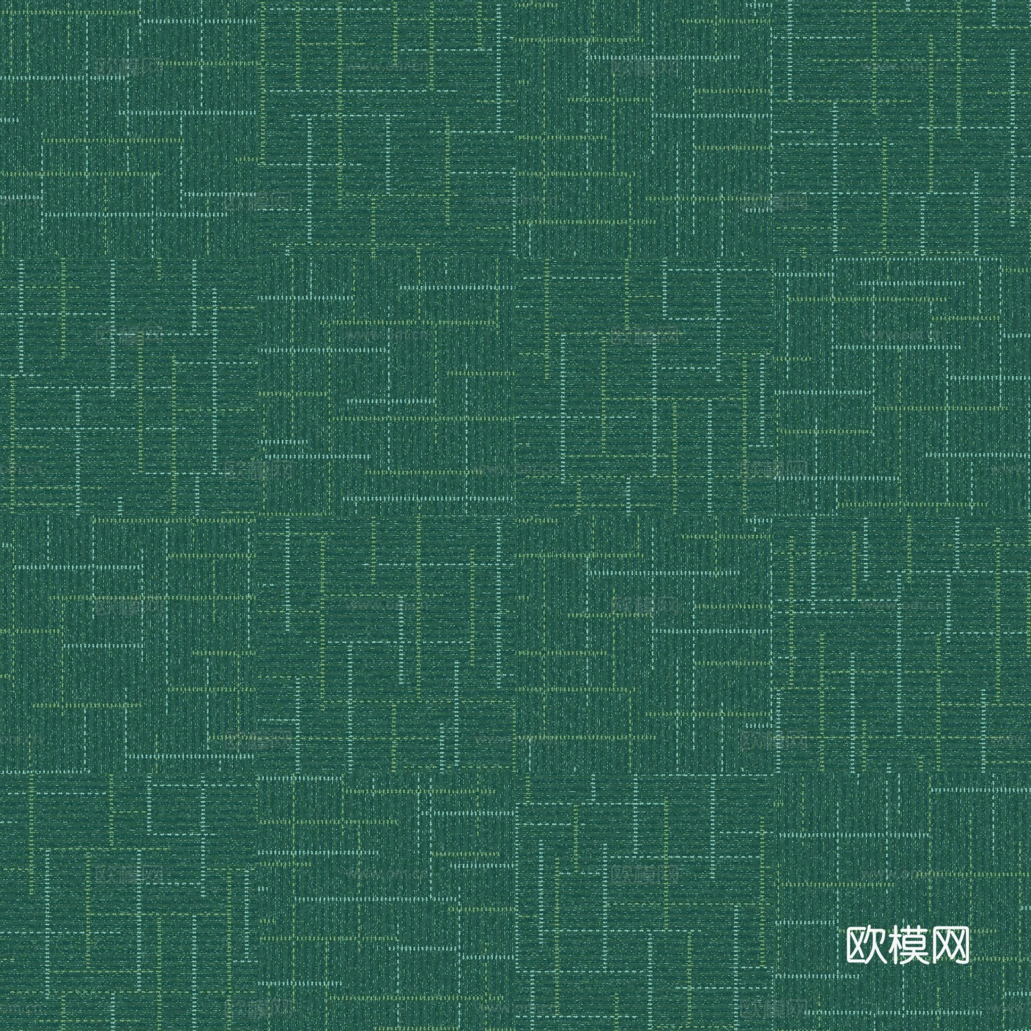 青色办公方块地毯