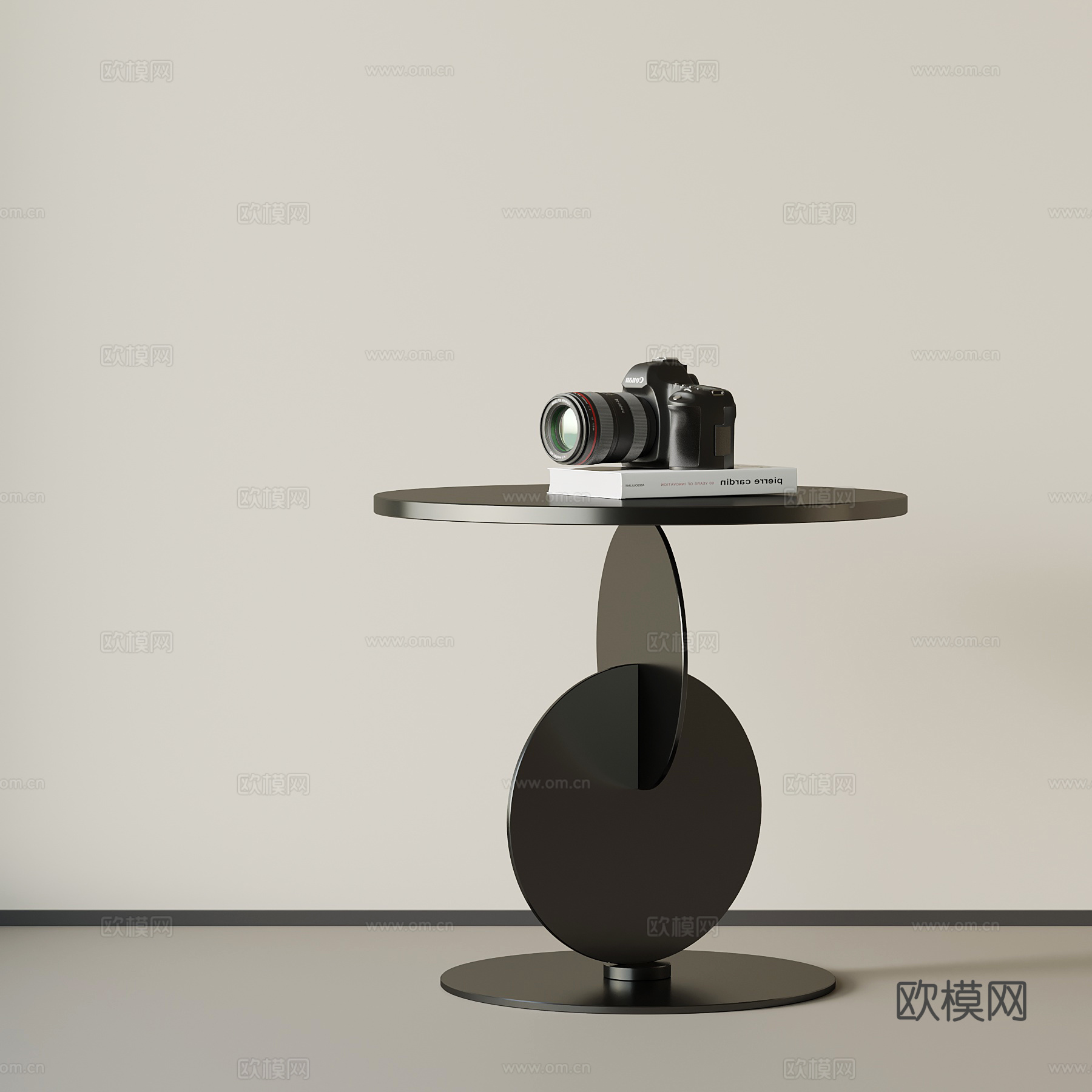 现代意式边几 圆几角几su模型