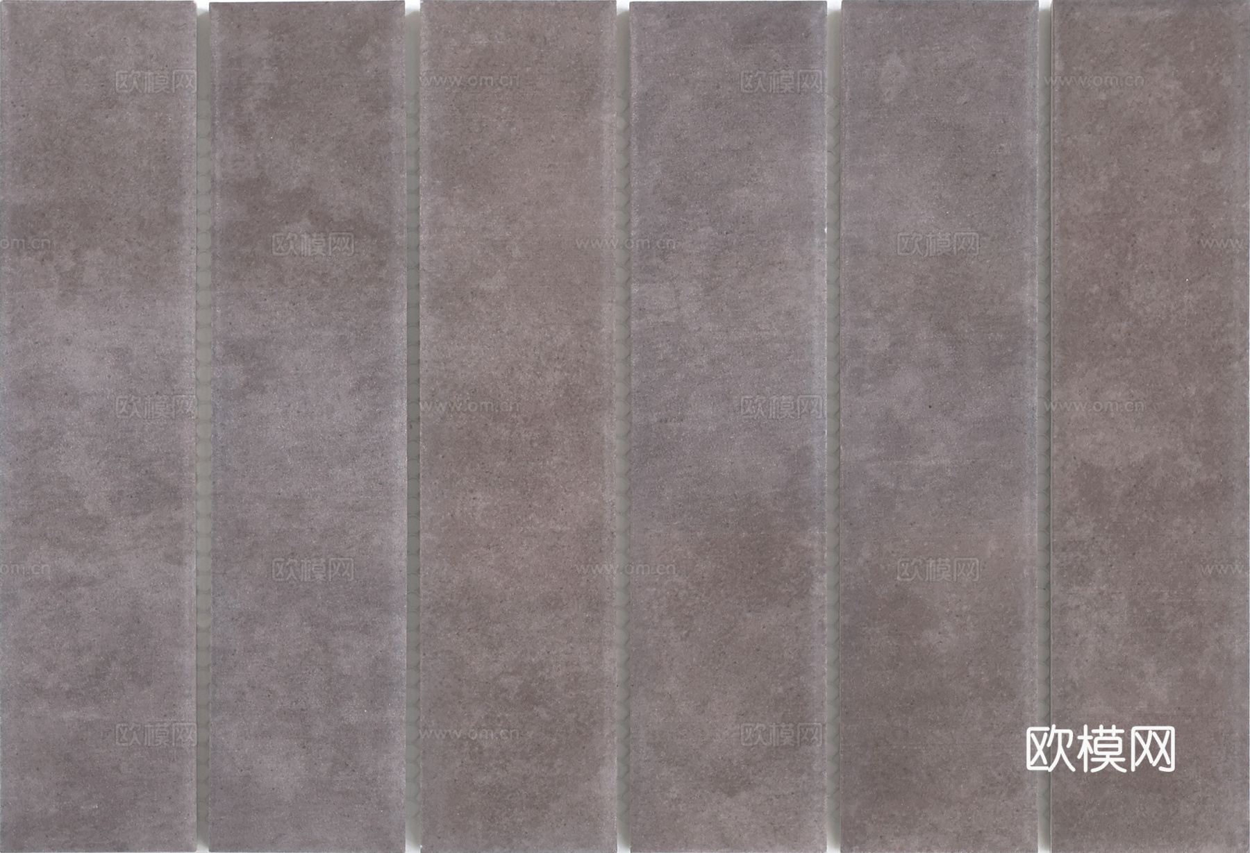 复古紫长条手工砖 复古哑光水泥砖 客餐厅背景墙瓷砖 高清无缝