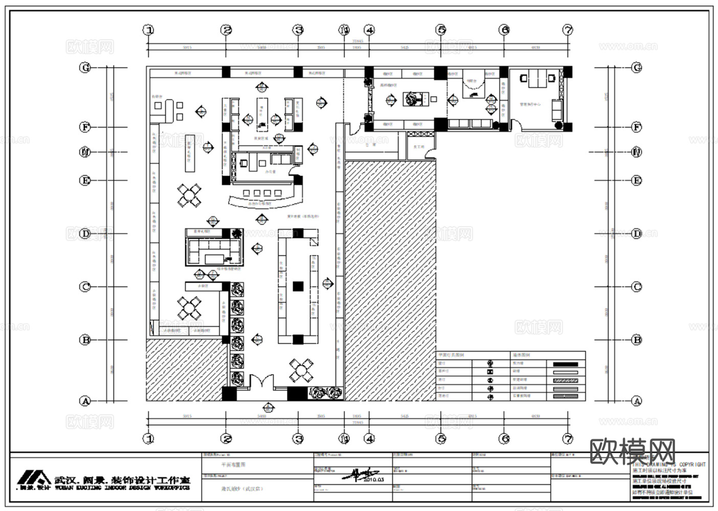 服装店 运动服装店 运动鞋包专卖店 休闲服装店 男装女装cad施工图