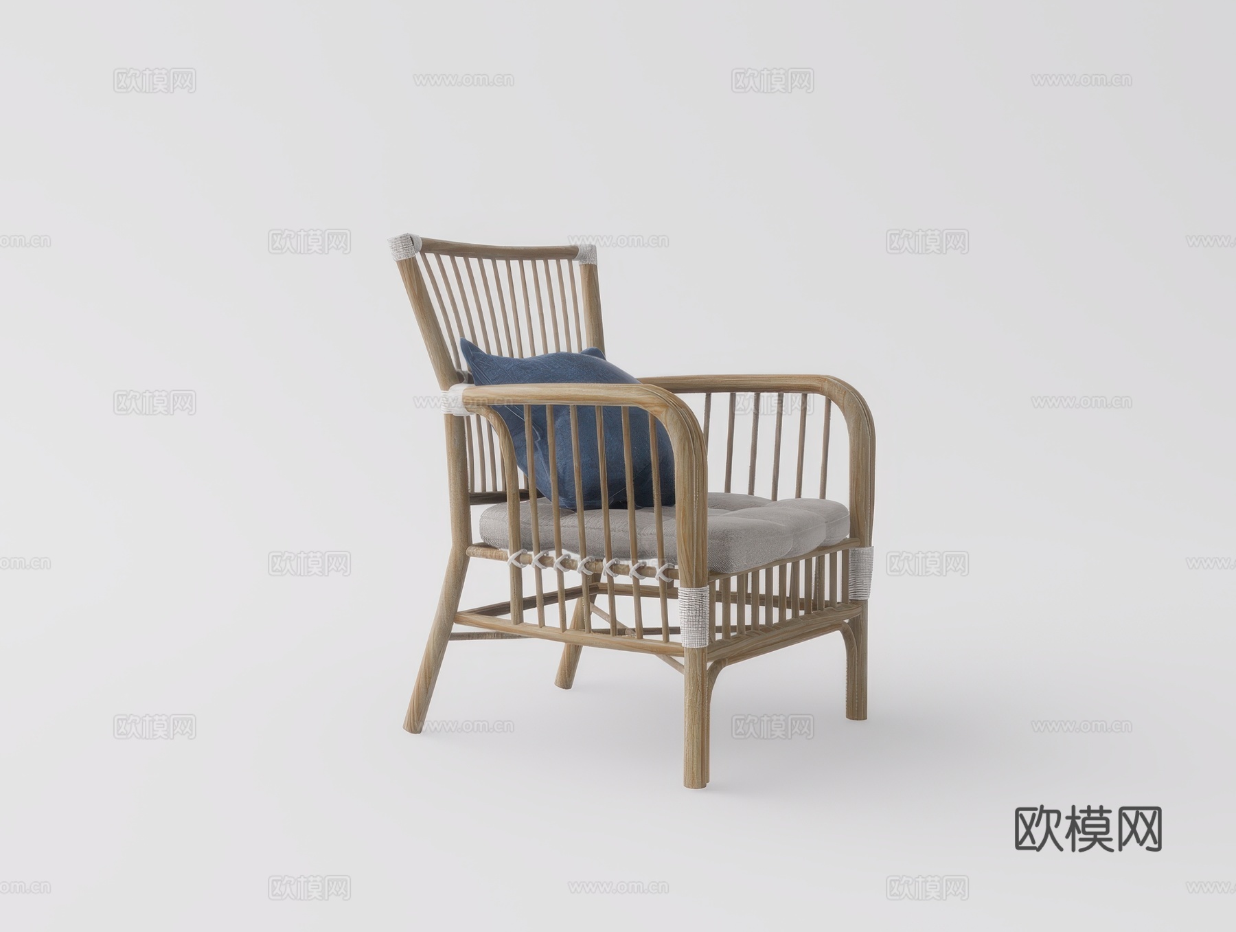 休闲椅su模型