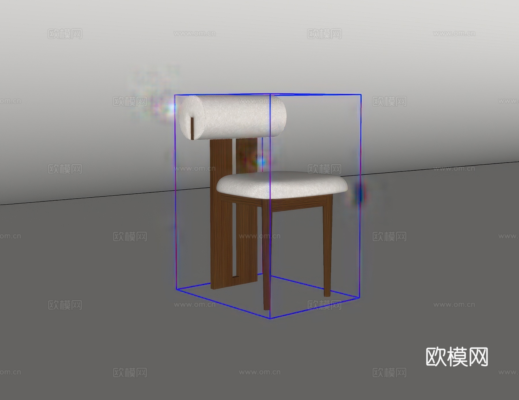 休闲椅su模型下载（渲染图2）