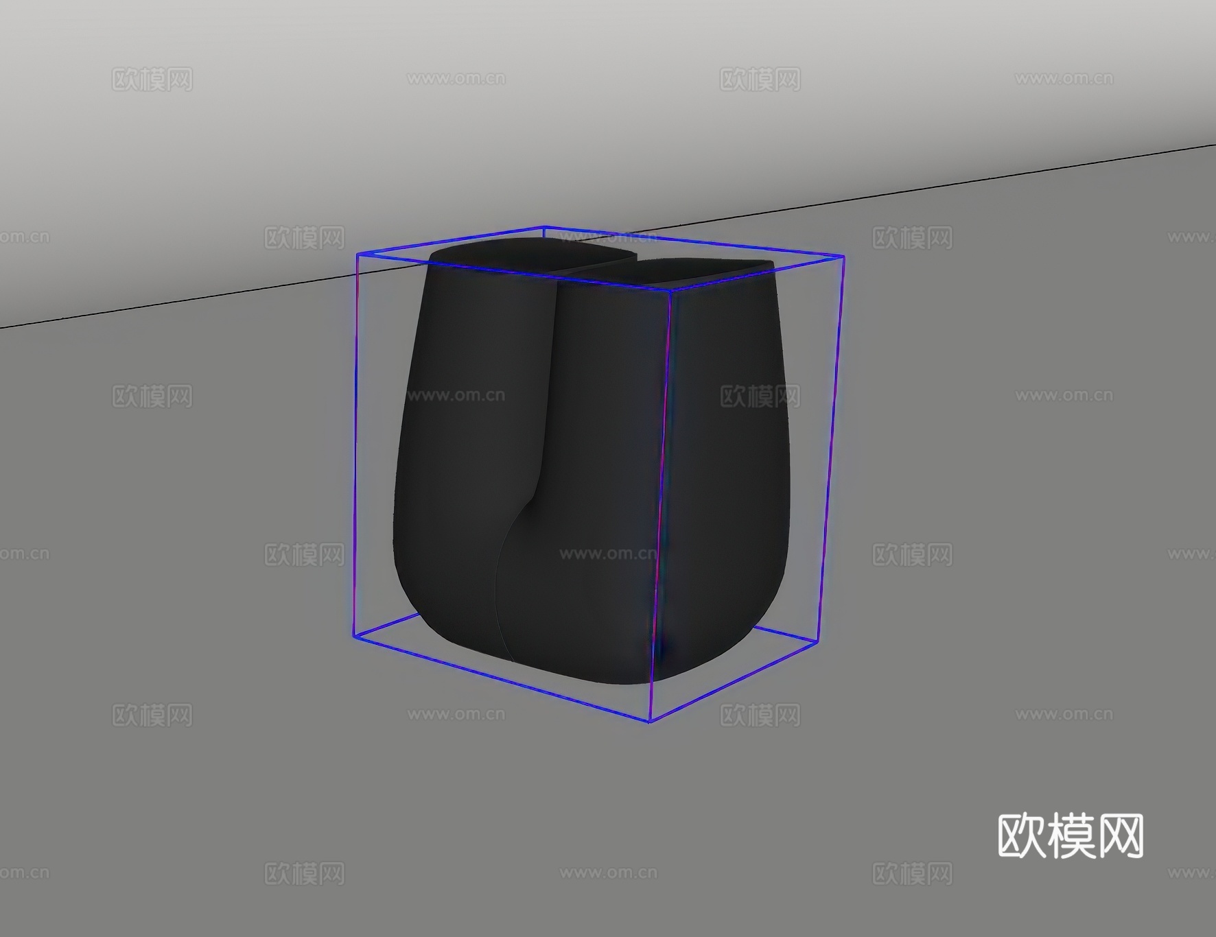 休闲椅su模型下载（渲染图2）