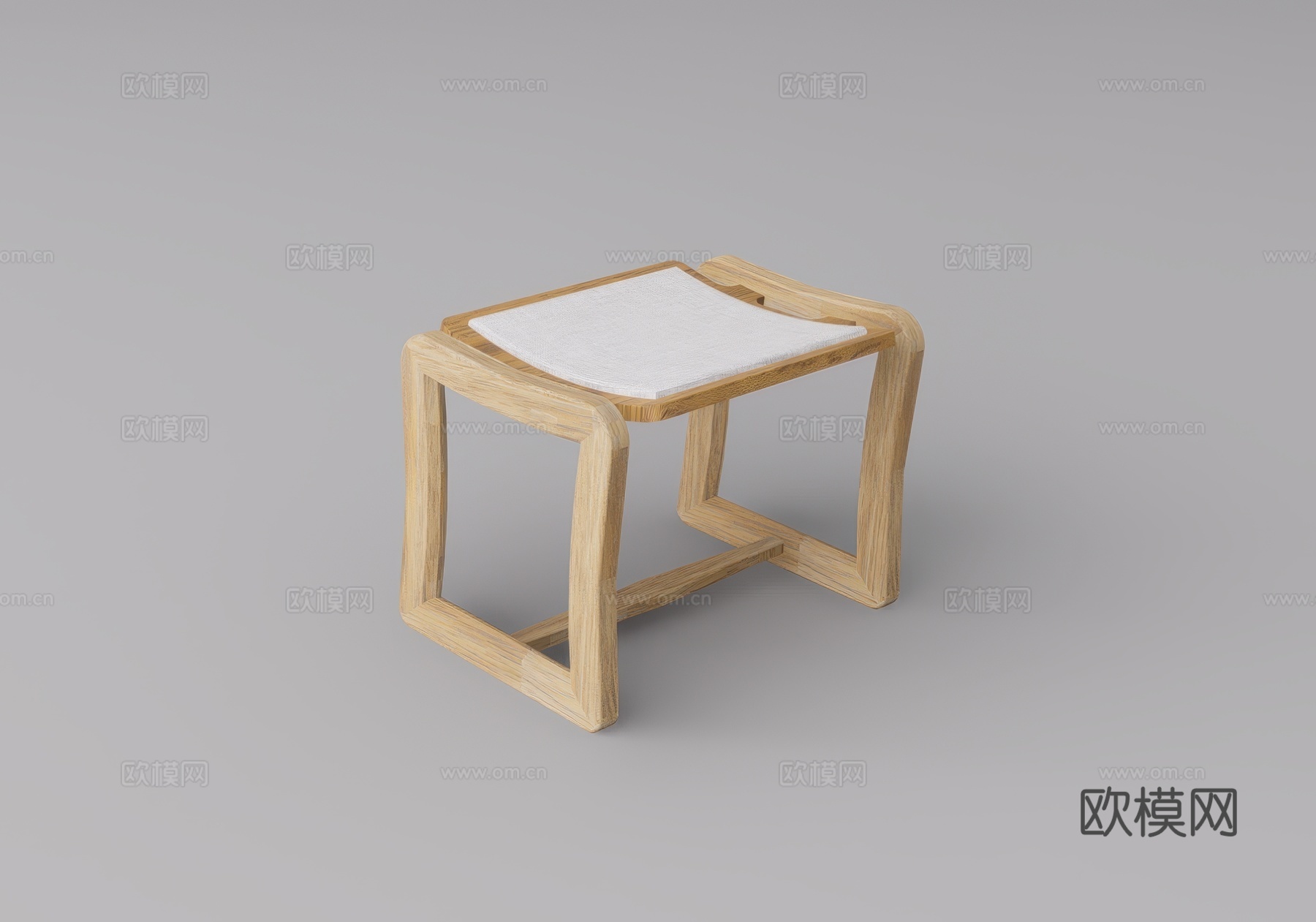凳子su模型