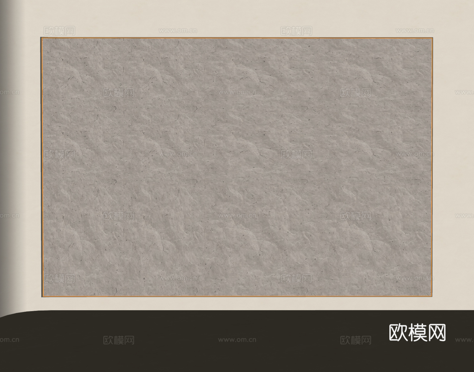 现代 背景墙 新月石 岩石墙面 毛石 肌理墙 文化石背景墙su模型