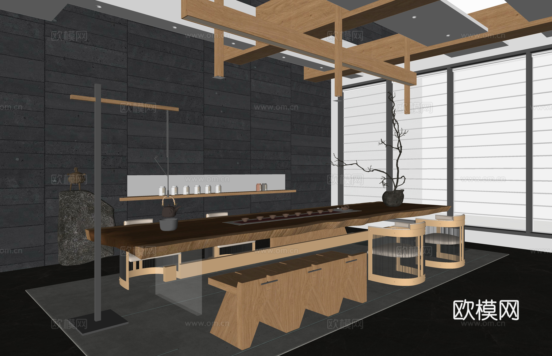 卧室 卫生间 客厅su模型