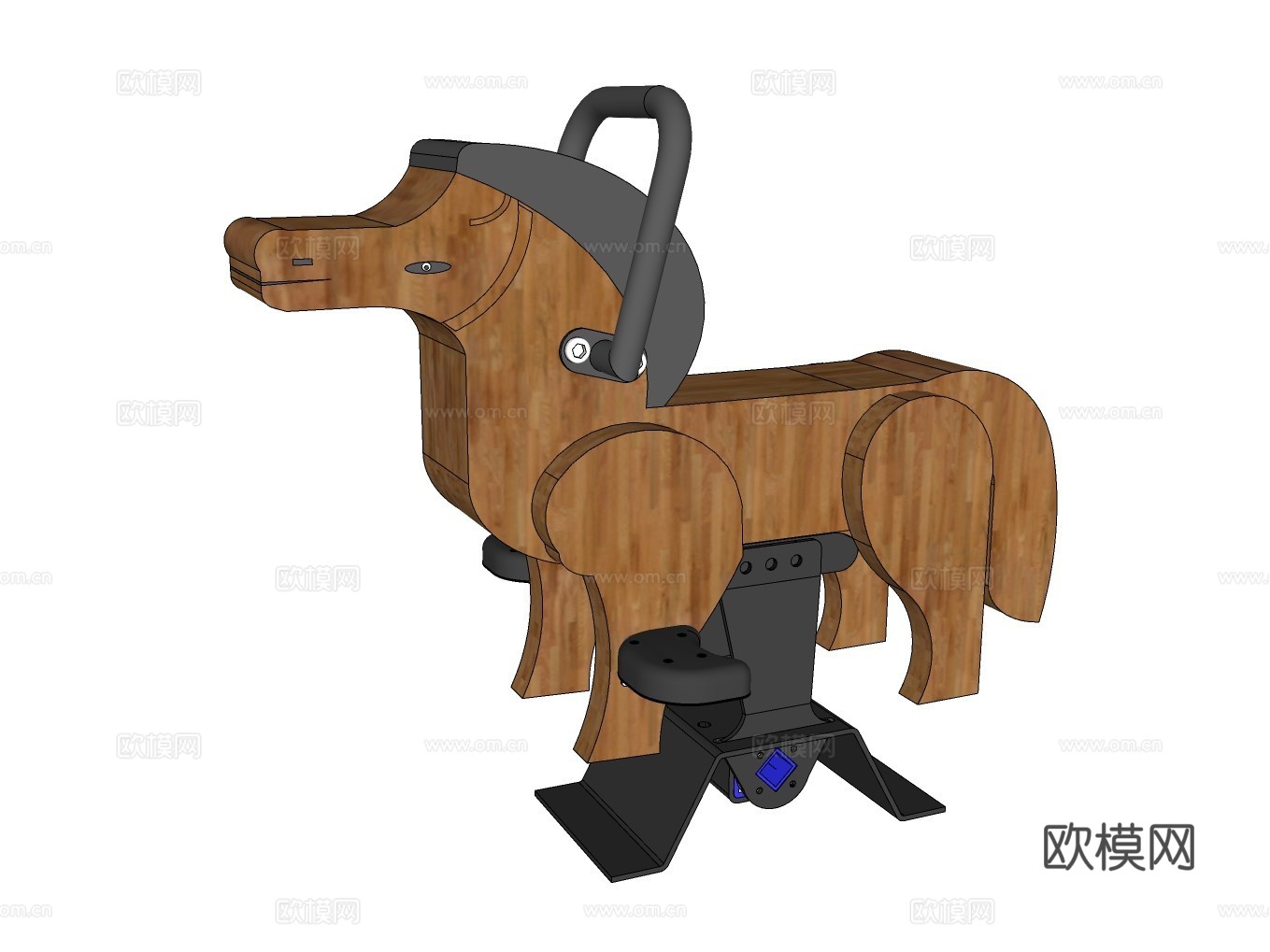 木马su模型